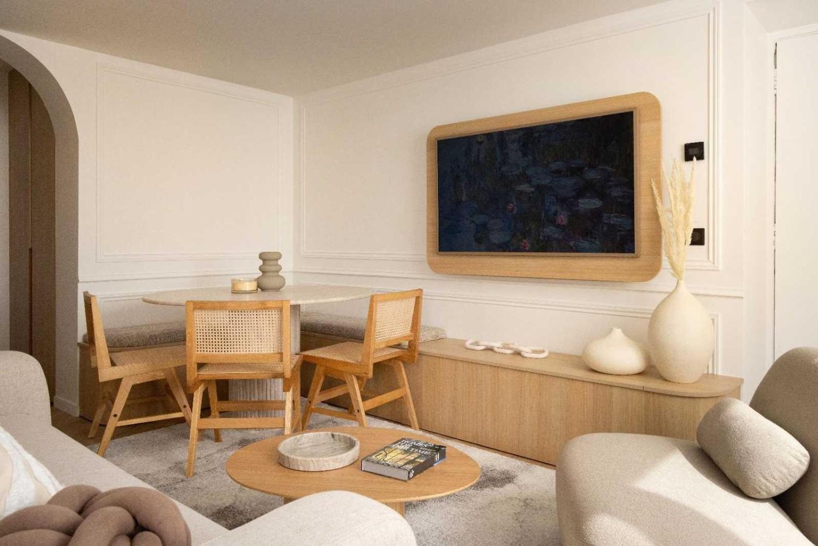 Chic With Ac - 3br-6p - Palais Garnier Apartment