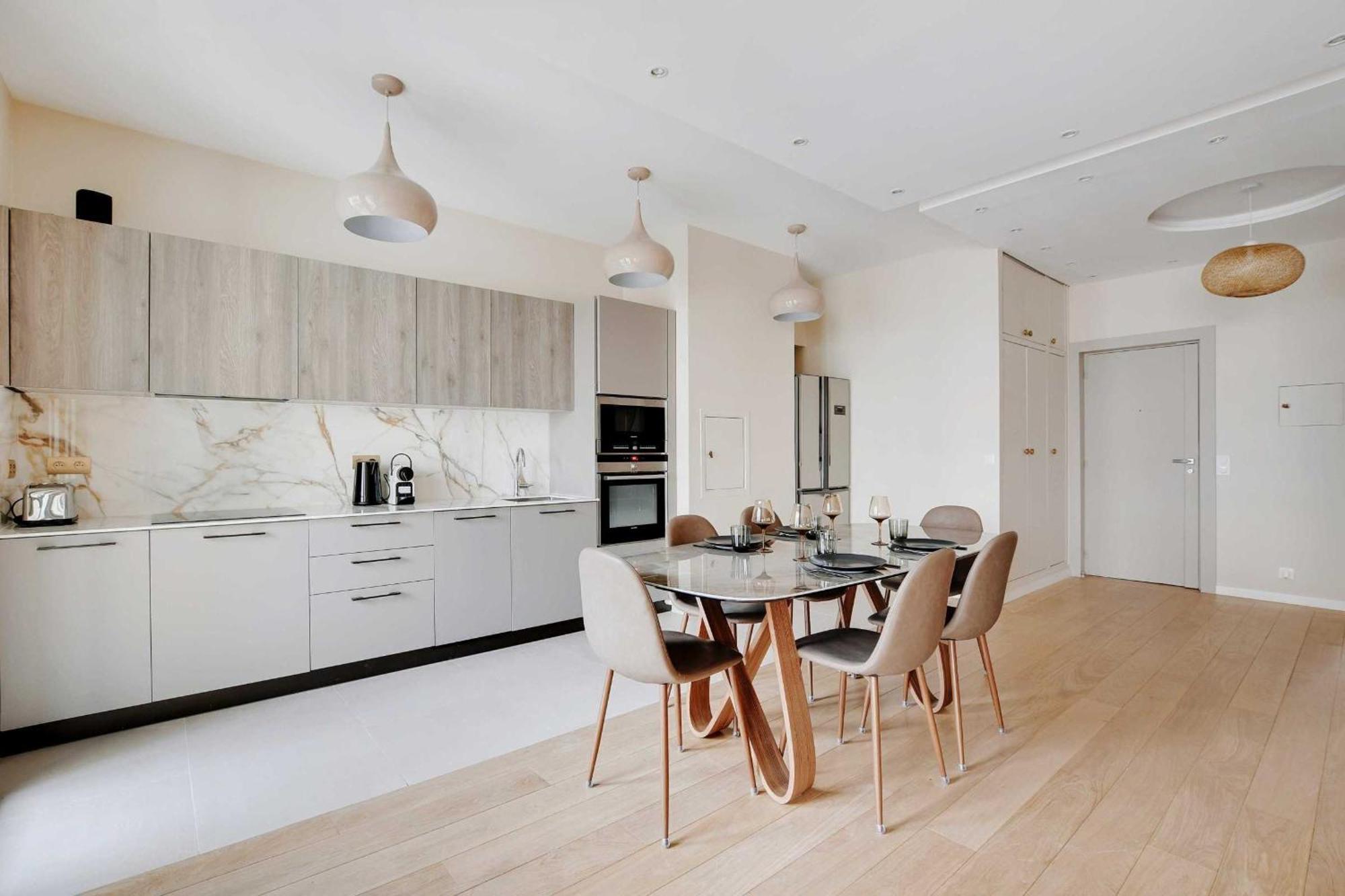 Modern Elegance A Stone's Throw From The Arc De Triomphe Paris