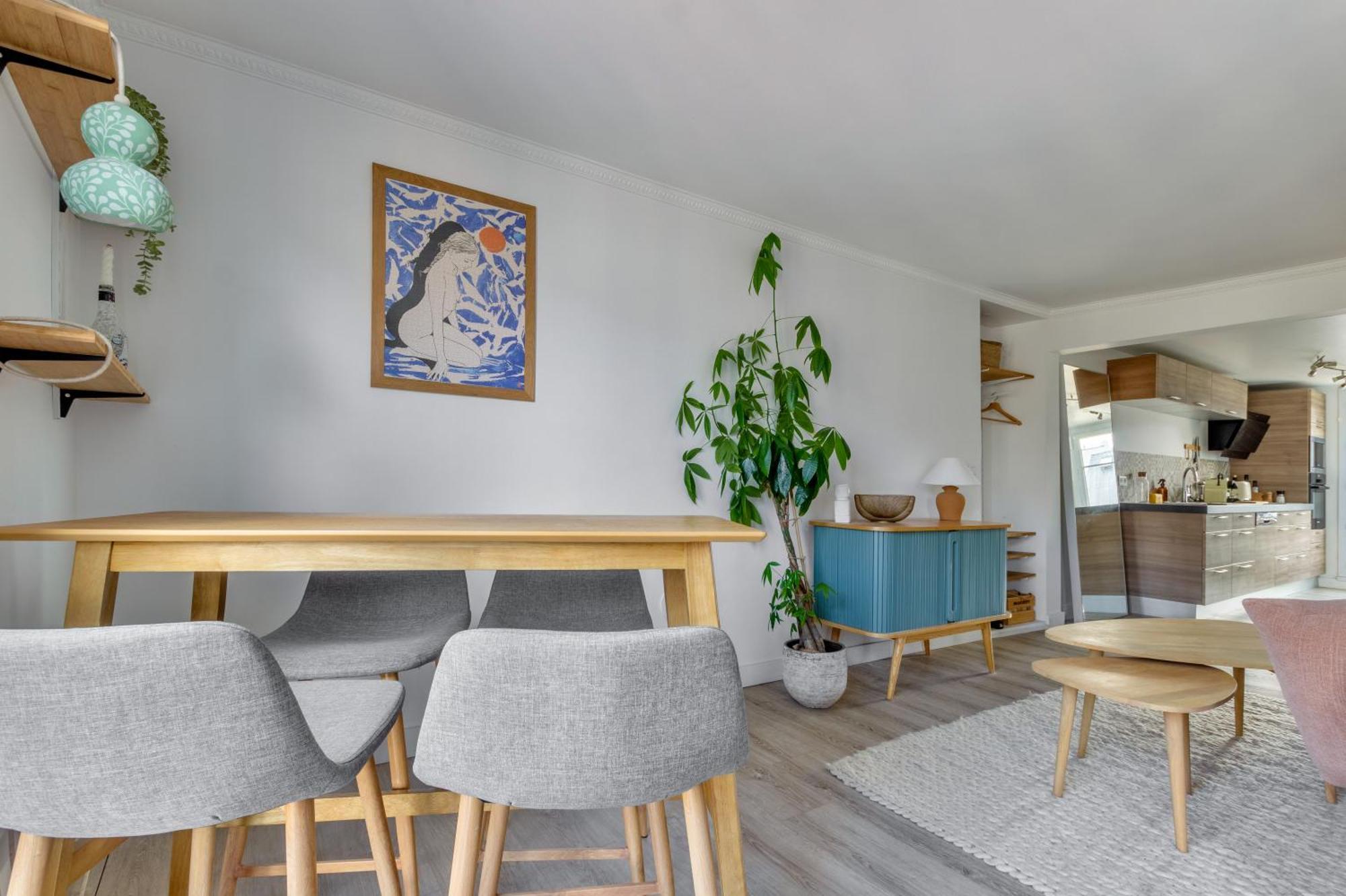 Faubourg St Martin - Canal Saint Martin Chaleureux Apartamento *