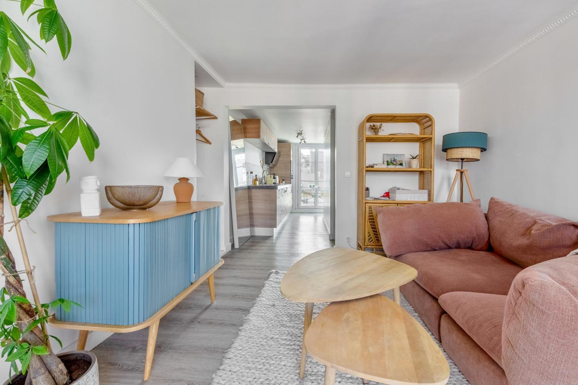 Faubourg St Martin - Canal Saint Martin Chaleureux Apartamento