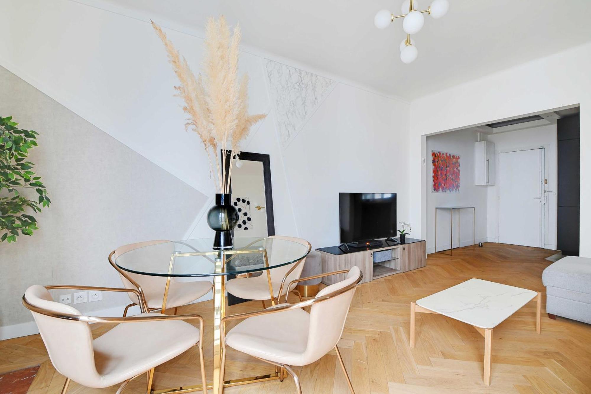 Modern & Refined 1bdr 4p - Roland Garros Apartment *