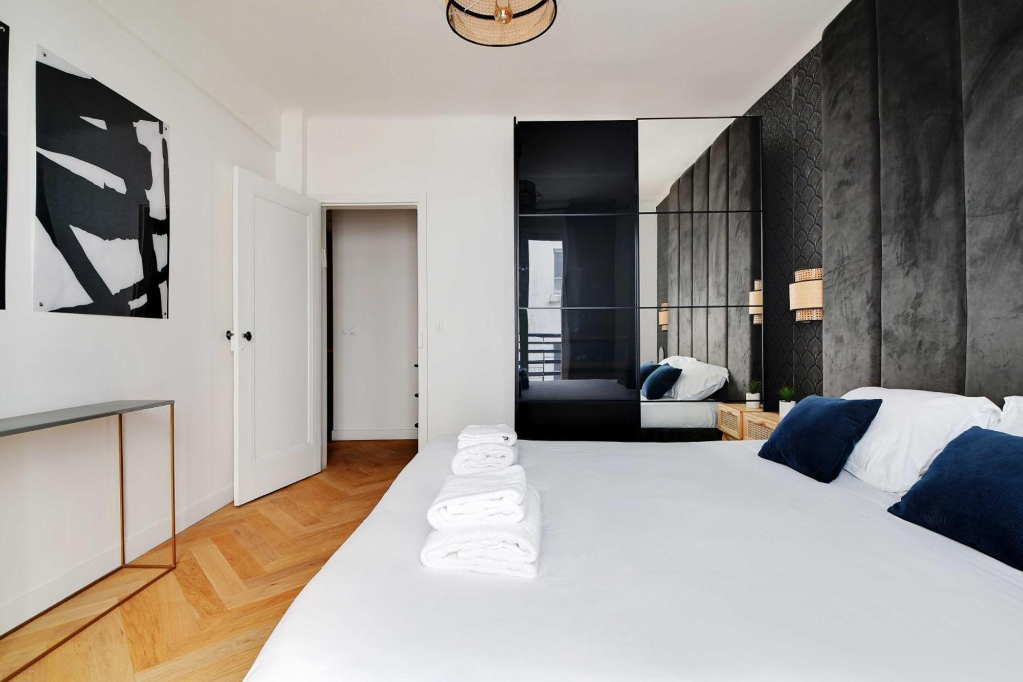 Modern & Refined 1bdr 4p - Roland Garros