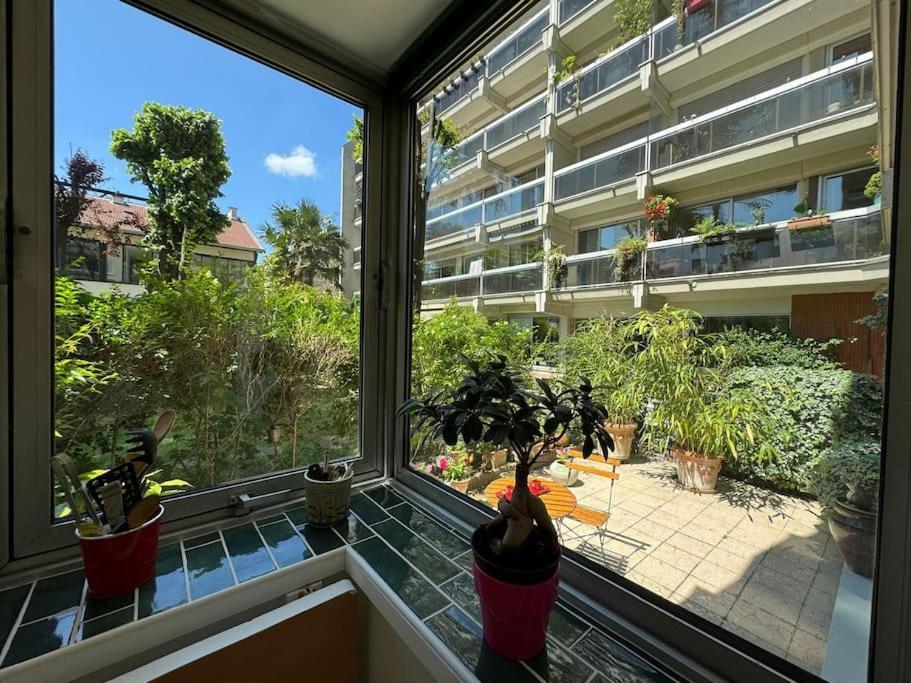 Apartamento Stylish 1br With Peaceful Garden In 18th District