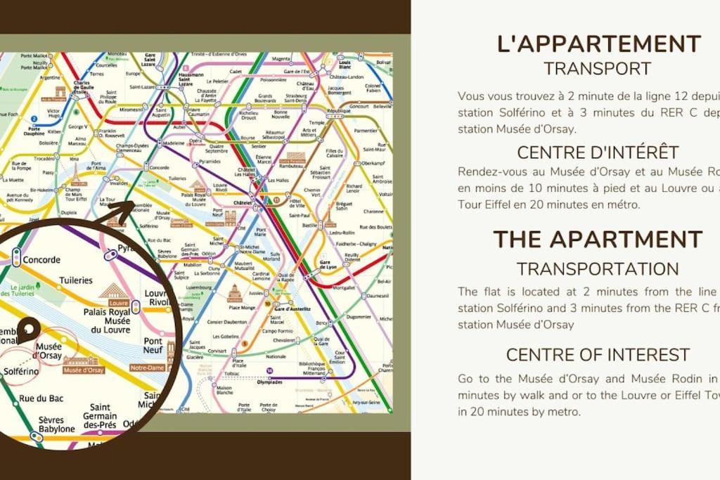 Musee D'orsay-saint Germain-invalides-famille Apartment *