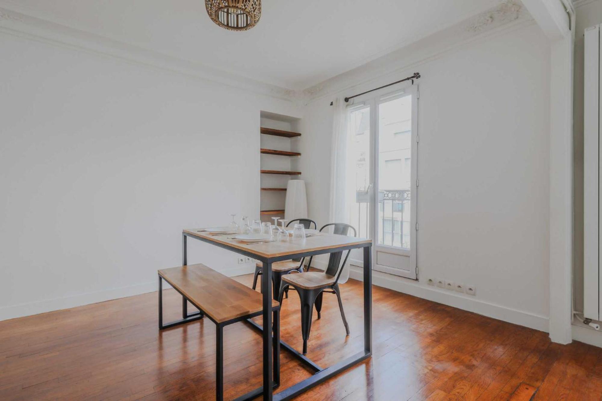 Peaceful - 1bd- 4p - Montmartre Apartment Paris