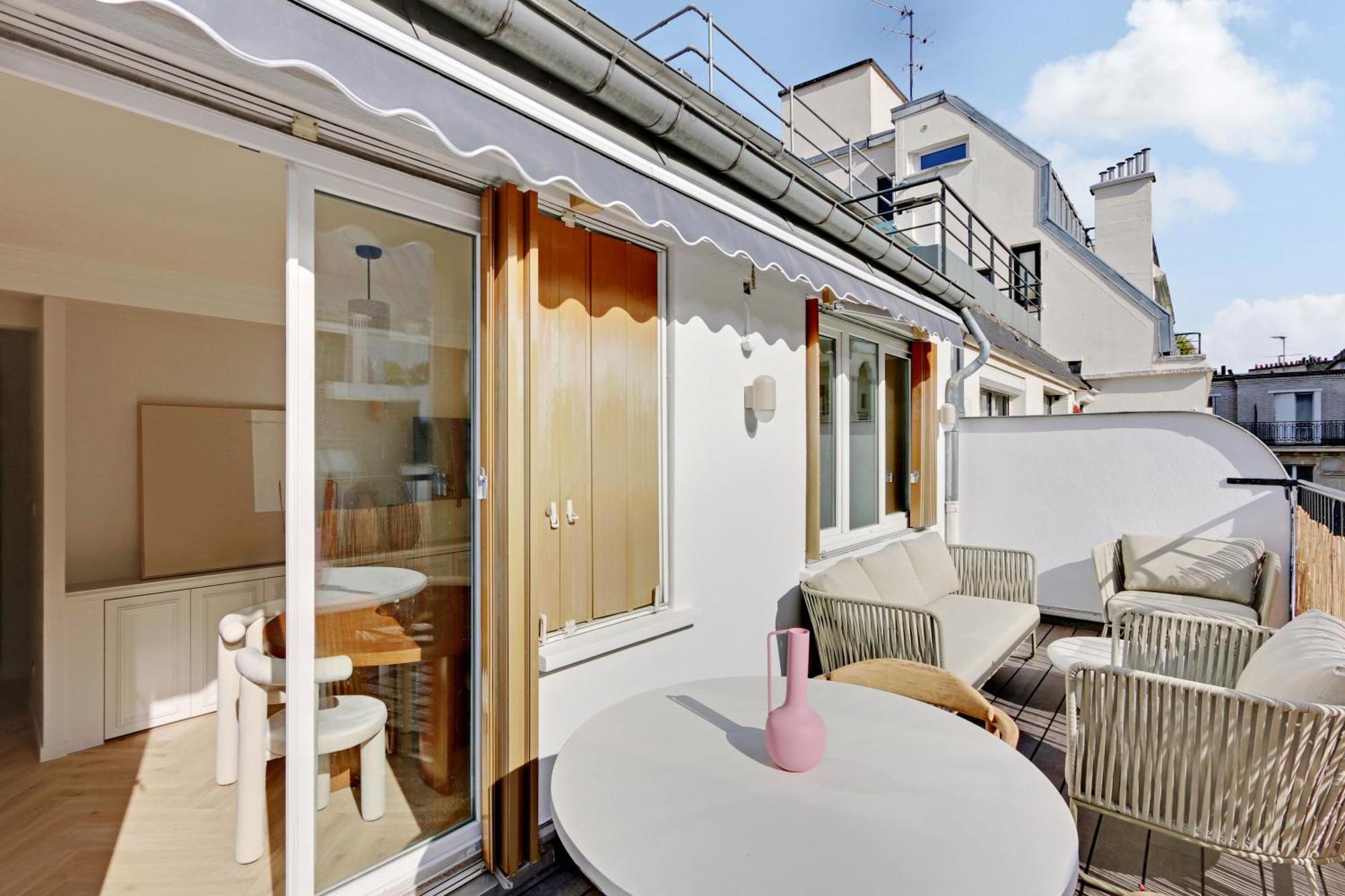 Apartment Amazing Terrasse 1br-4p - Champs De Mars Paris