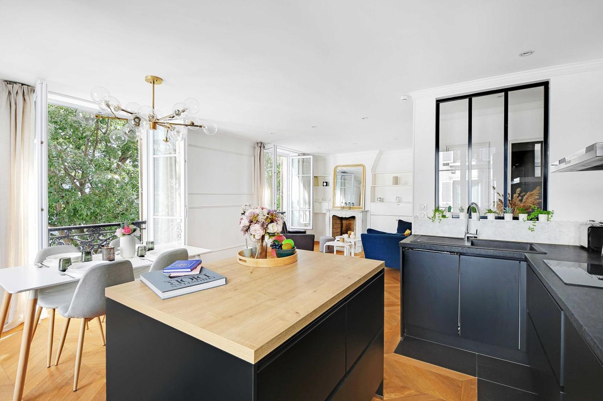 Trendy - 2br-4p - Saintonge-le Marais Apartment