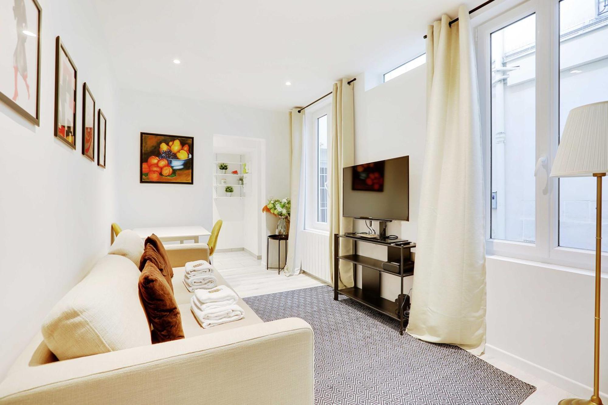 Cozy - 1br-4p - Musee Du Louvre Appartement