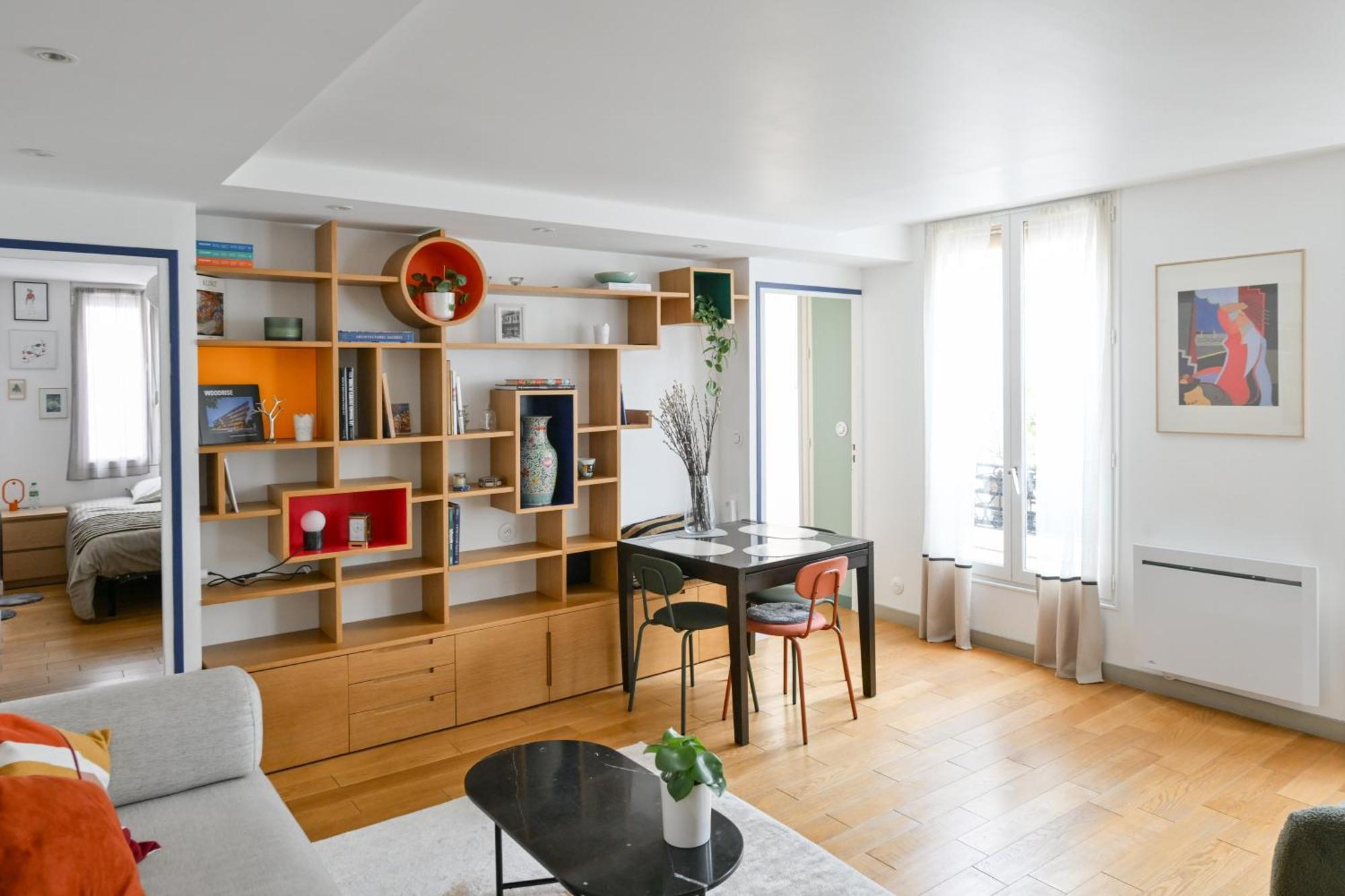 Apartment Architect-designed In Le Marais District Paris