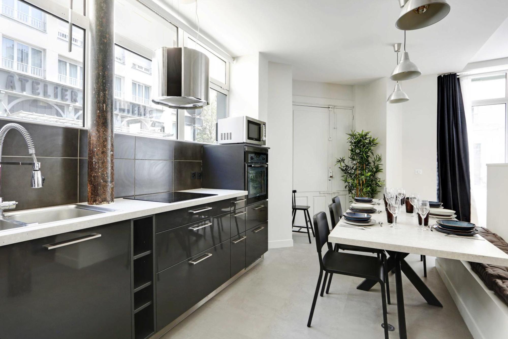 Modern Loft - 2br-8p - Place De La Republique * Paris