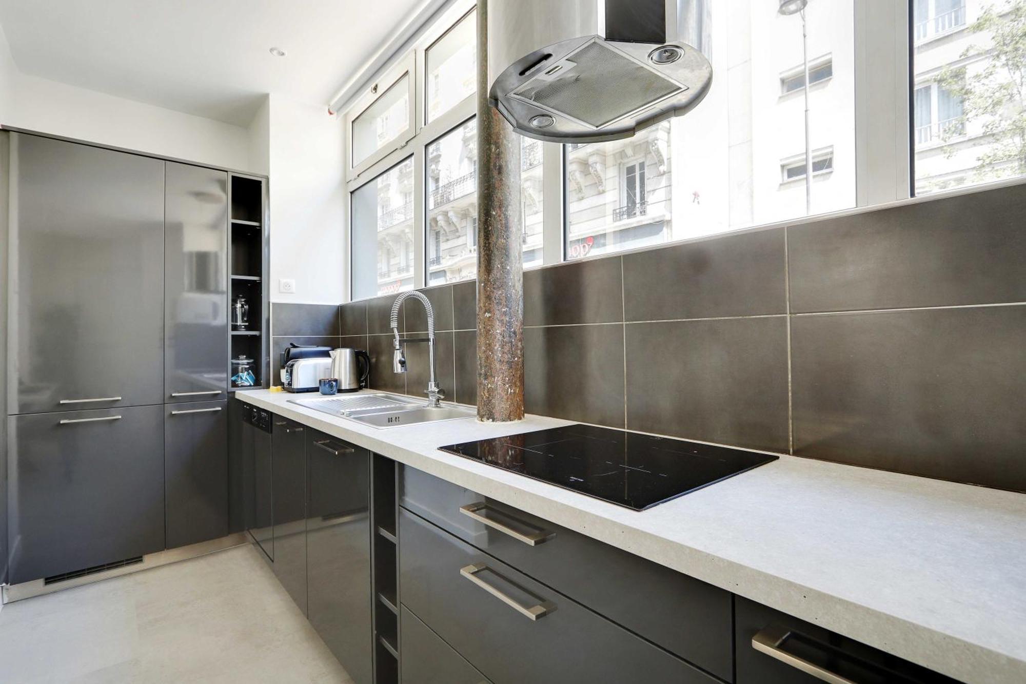 Apartment Modern Loft - 2br-8p - Place De La Republique *