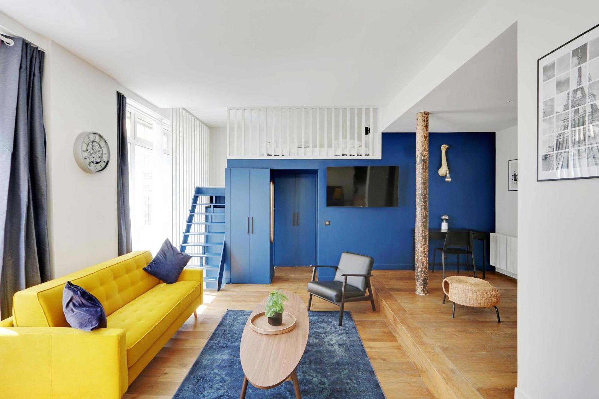 Modern Loft - 2br-8p - Place De La Republique Apartment *