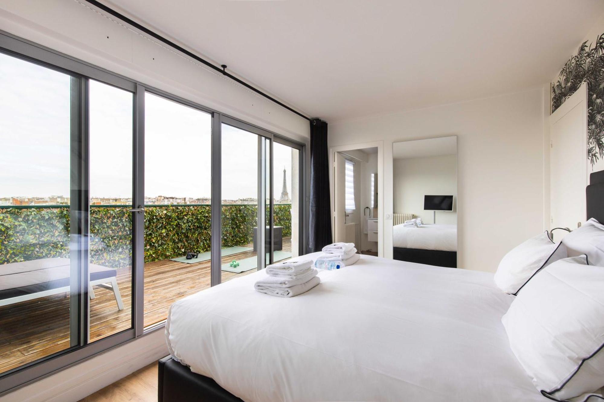 Apartment Charming Duplex - 1br-4p - Eiffel Tower View *