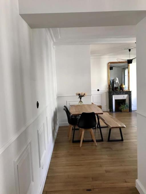 Beautifully Designed Homely Calm Parisian Duplex Apartamento *