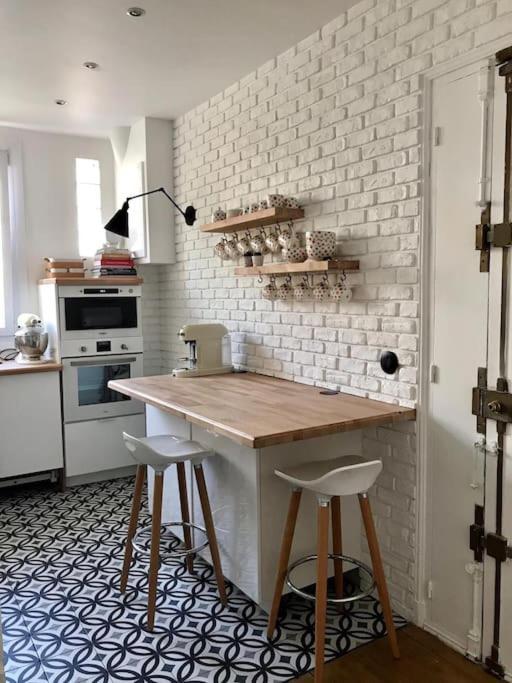 Beautifully Designed Homely Calm Parisian Duplex Apartamento Paris