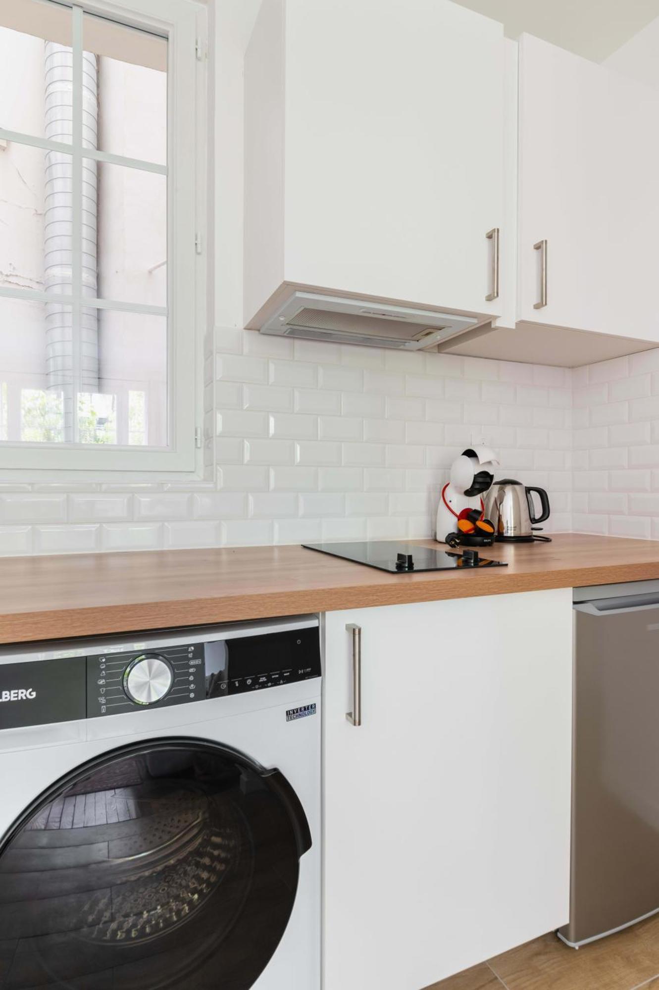 2 Pieces Fonctionnel Metro Jaures - 19 - 4p - Flat-guest Apartment