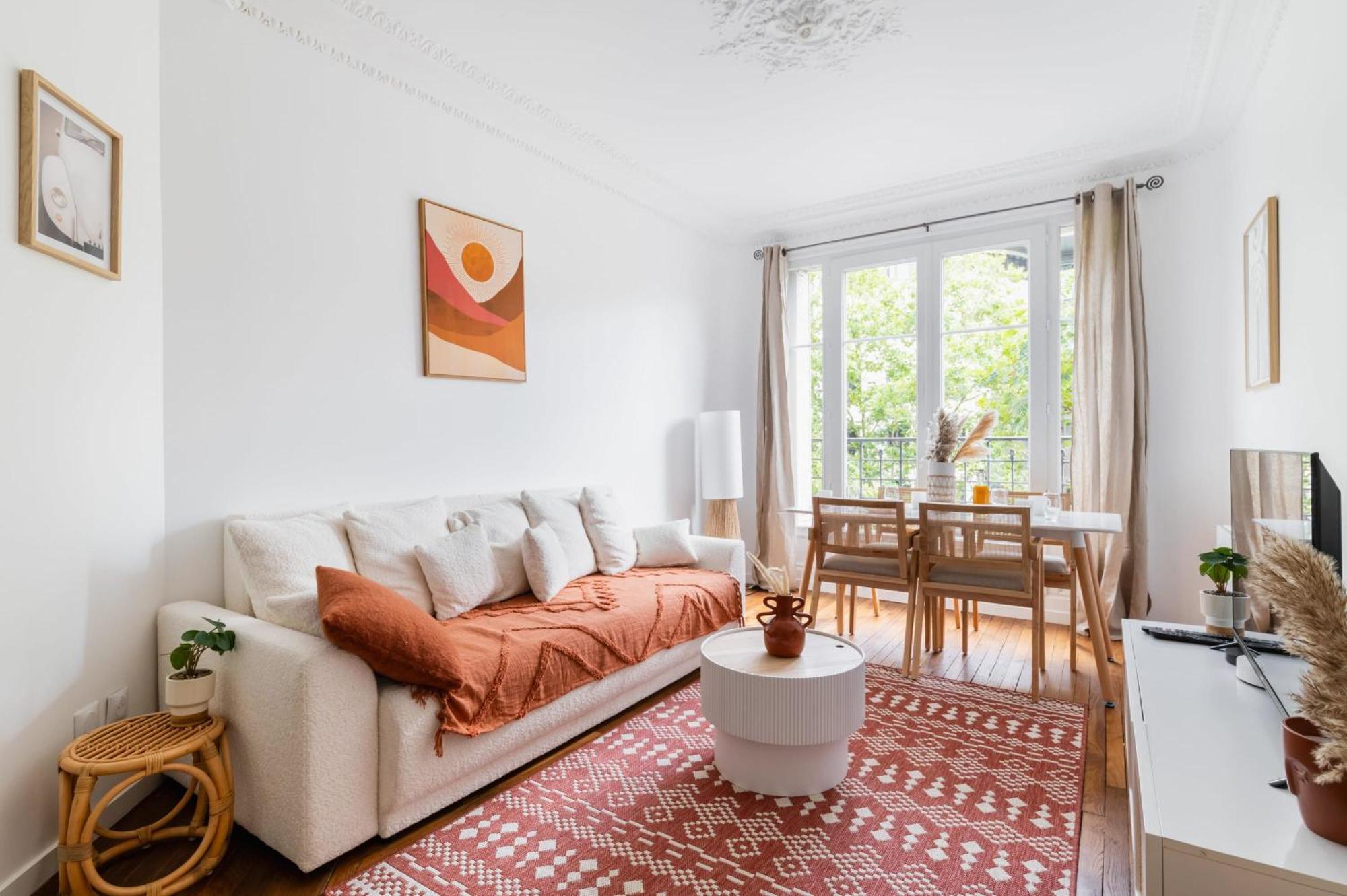 2 Pieces Fonctionnel Metro Jaures - 19 - 4p - Flat-guest Apartment Paris