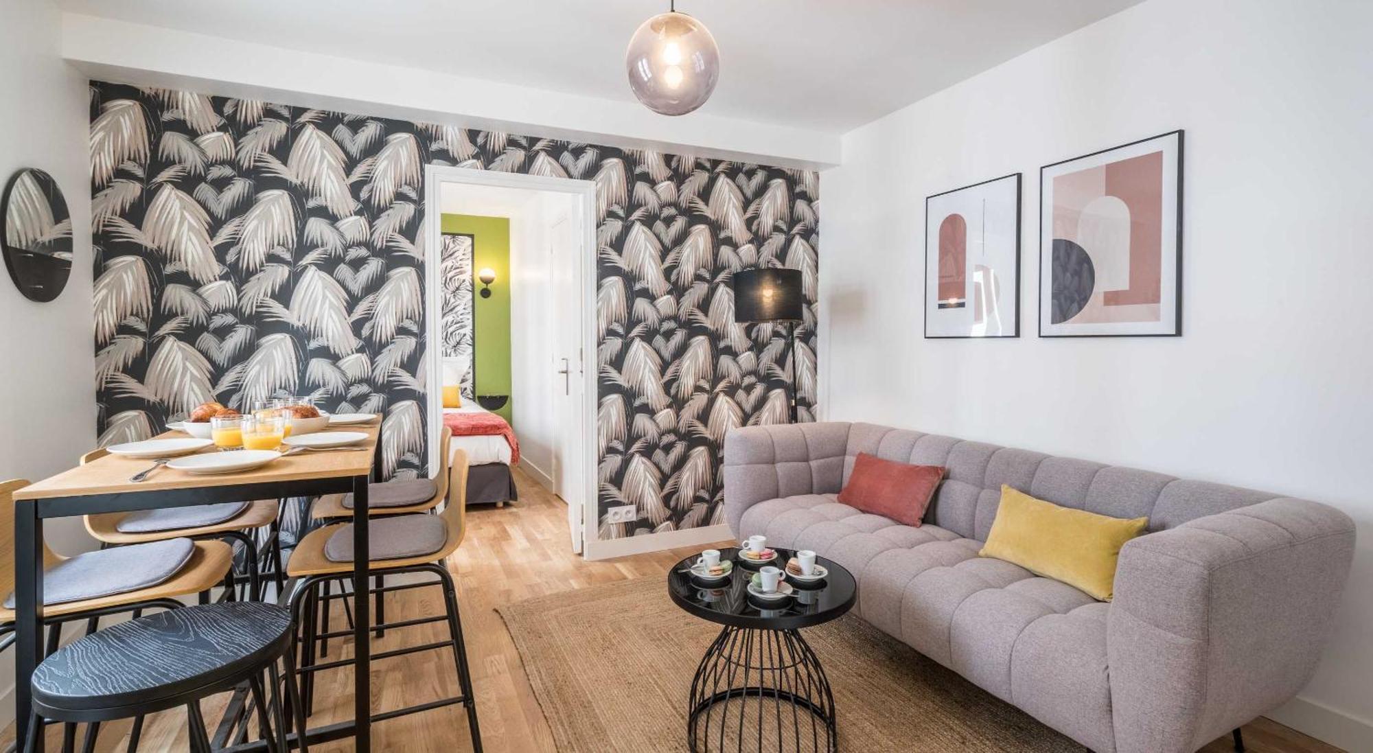 Appartement Cosy 3bdr-6p - Parc Des Buttes-chaumont Paris
