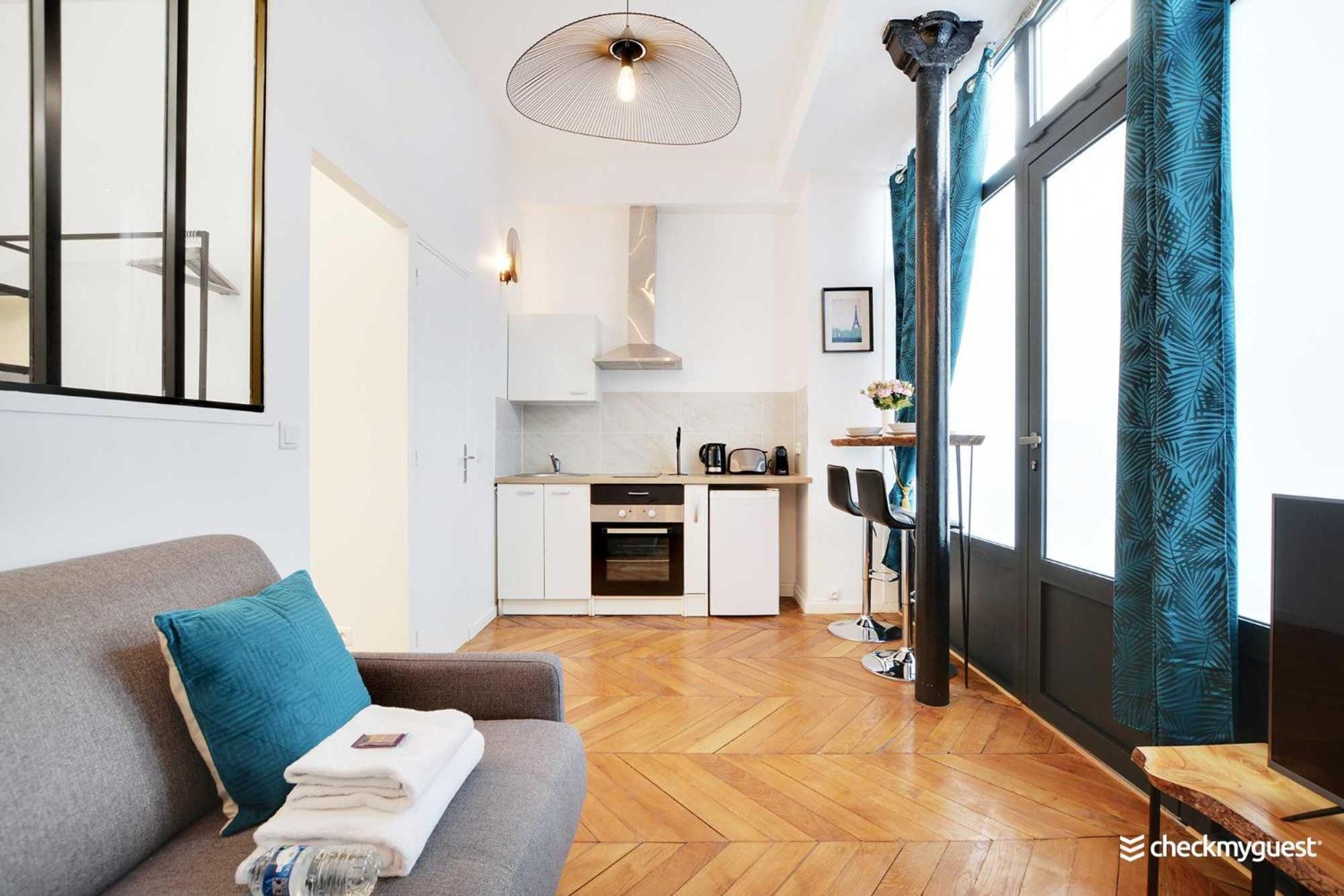 Cosy 2p - Alexandre Dumas 1r Apartamento Paris