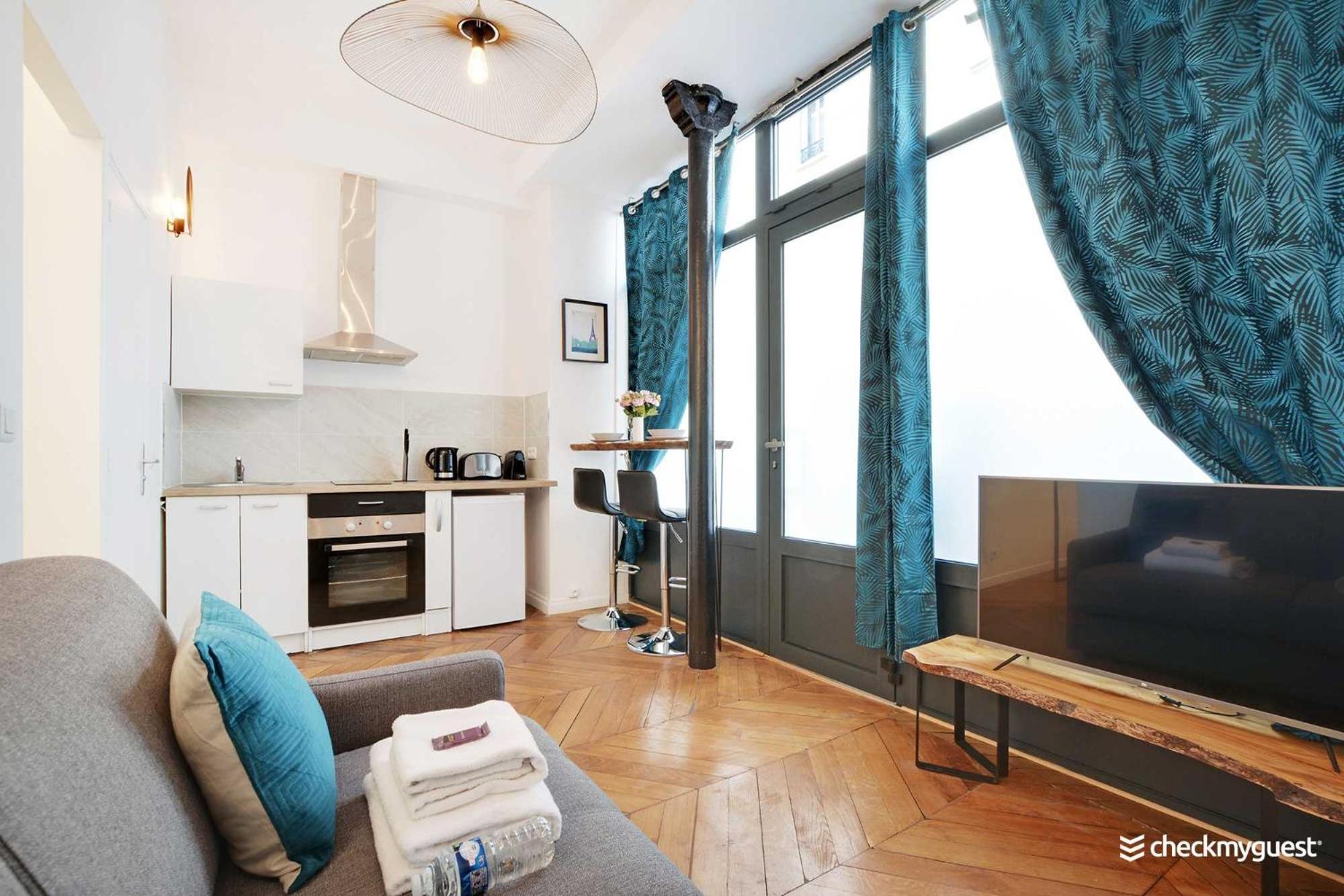 Cosy 2p - Alexandre Dumas 1r Apartamento *