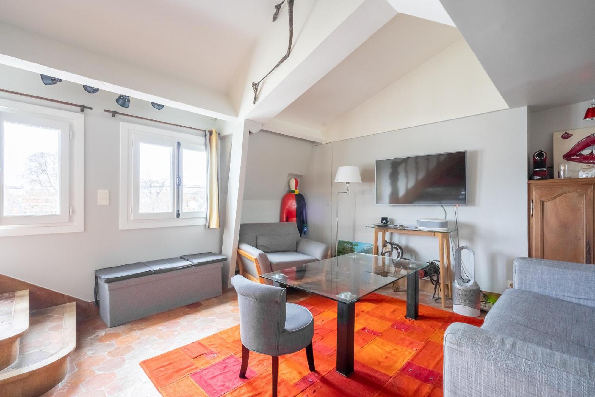 Cosy Duplex- Saint Germain- Louvre Apartamento *