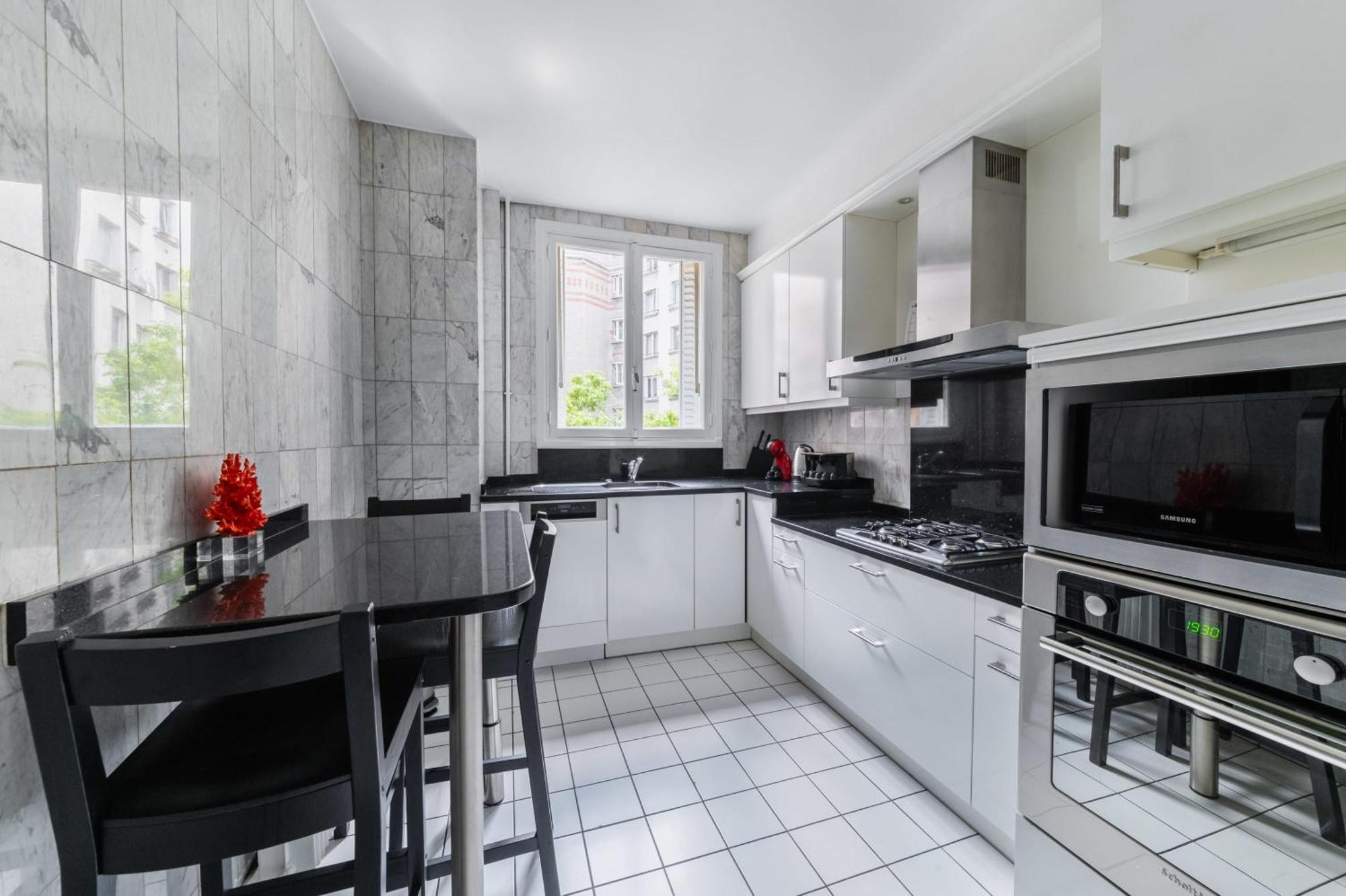 Apartment 3 Pieces Porte Maillot - 16 - 4p - Flat-guest Paris