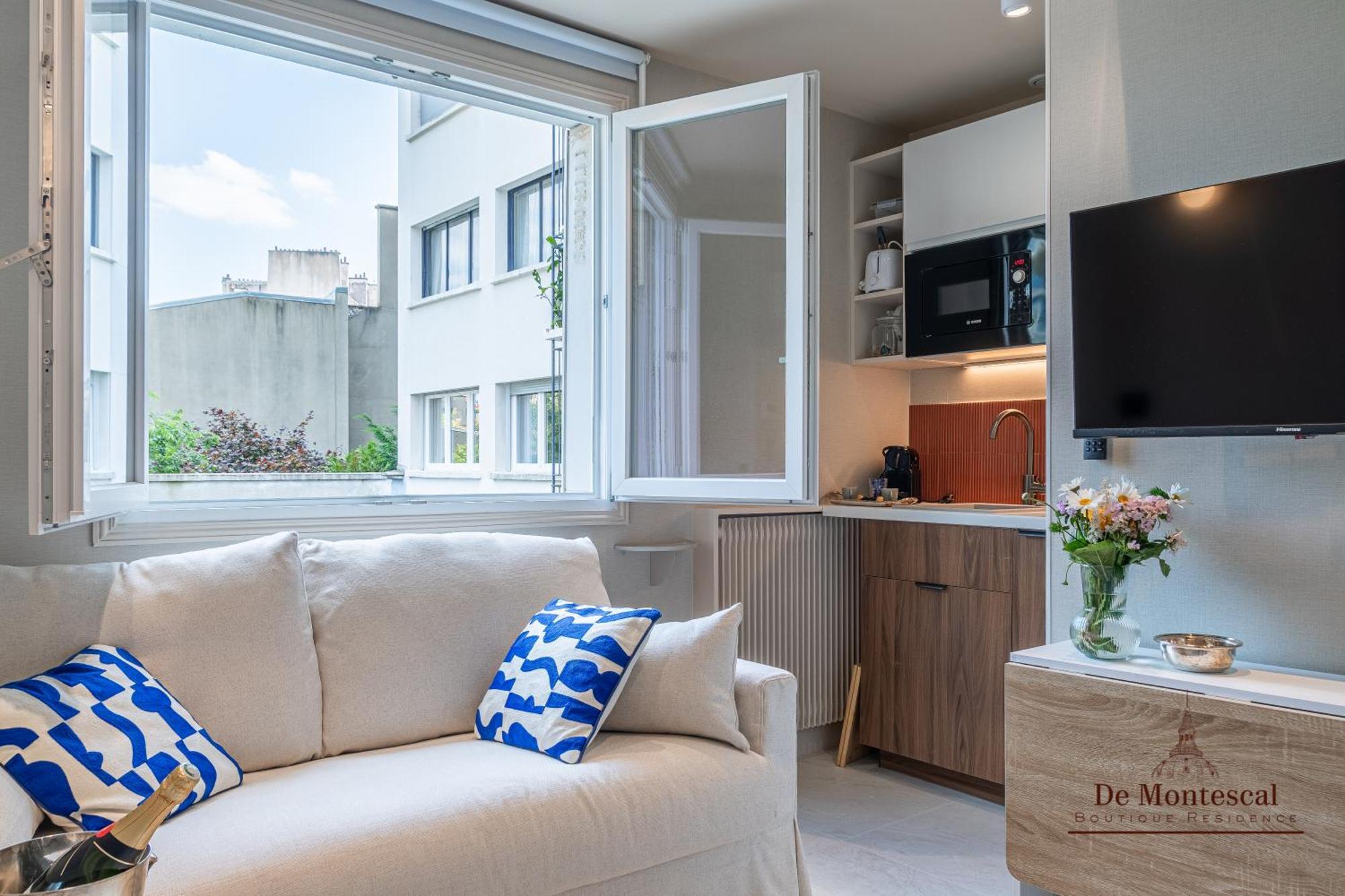 De Montescal- Montparnasse With Ac 11 To 14m2 In A Prime Location Apartamento