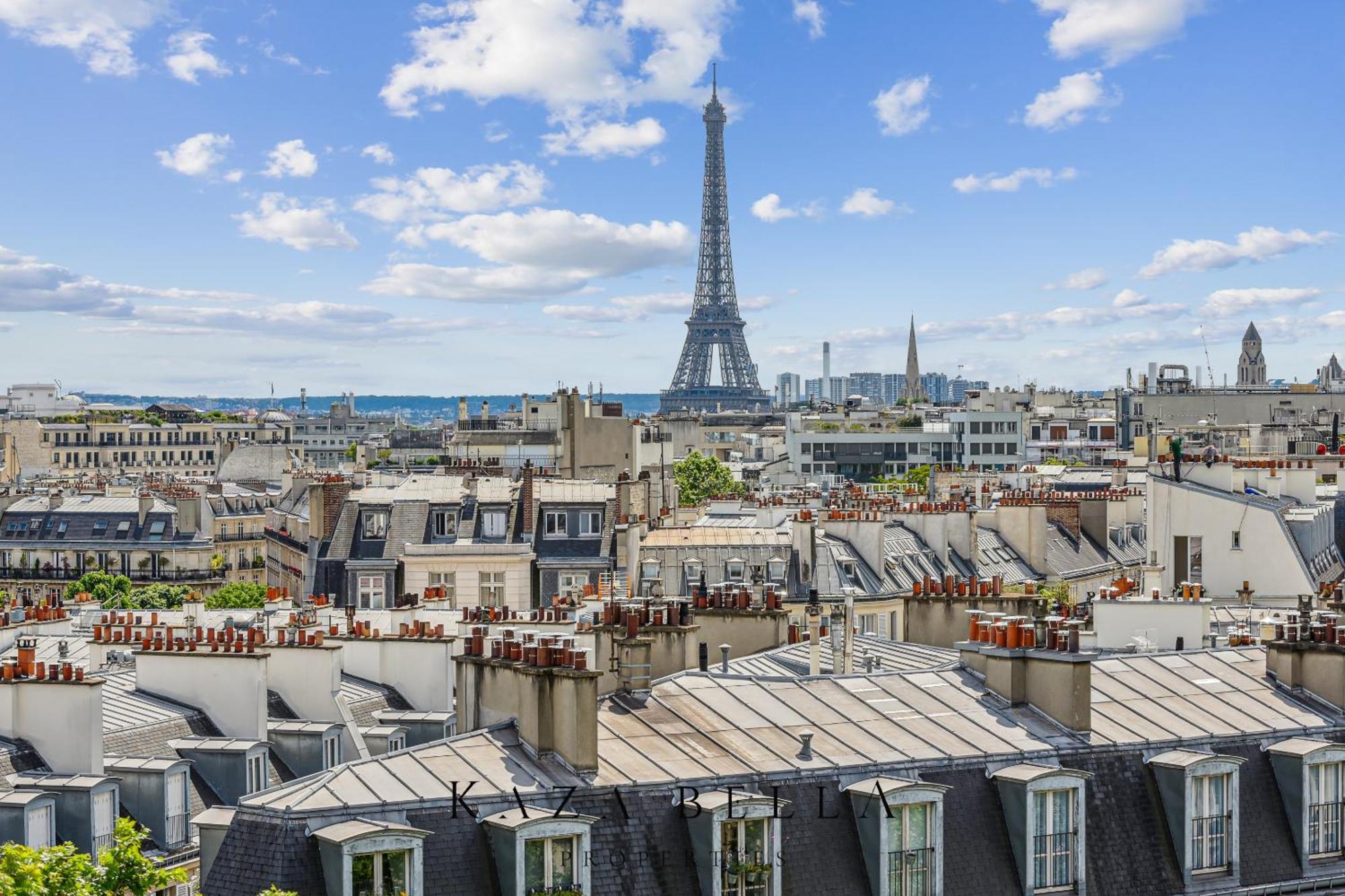 Appartement 8 Beautilful Flat View Eiffel Tower *