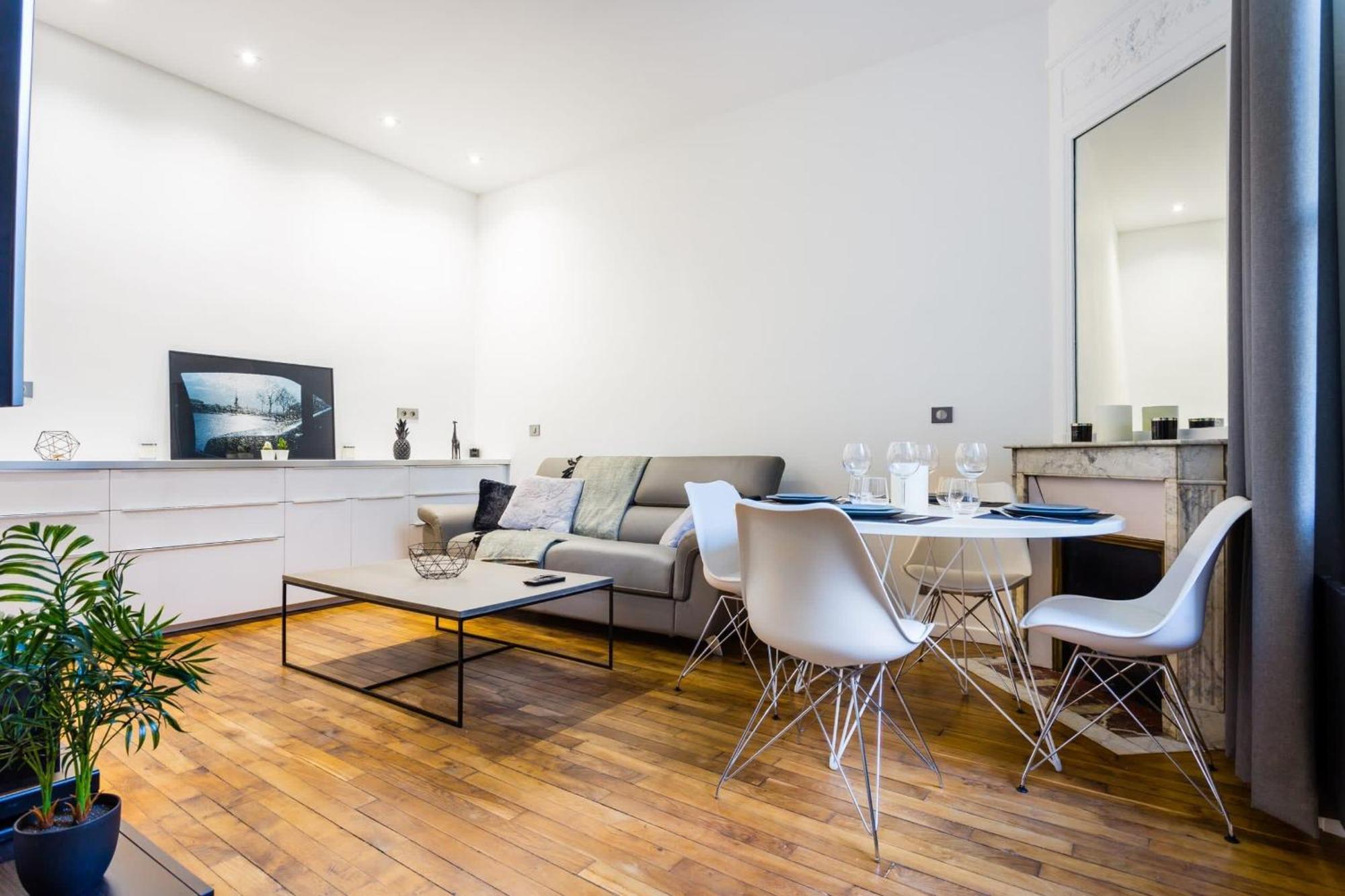 Apartamento Peaceful - 1br- 4p - Eiffel Tower Paris