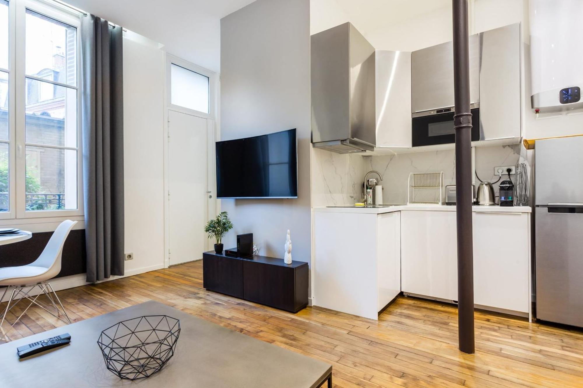 Peaceful - 1br- 4p - Eiffel Tower Apartamento