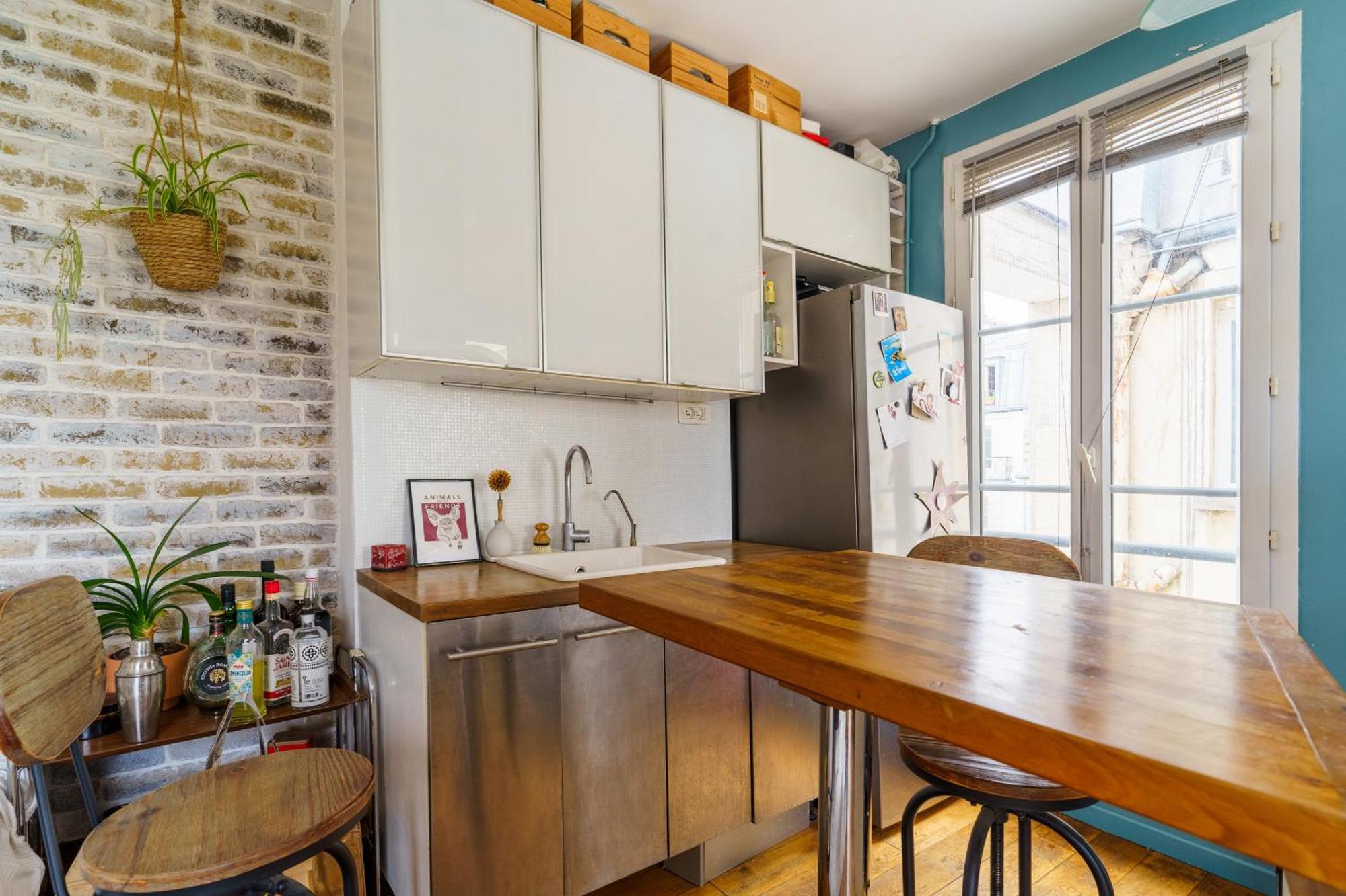Contemporary 1bd Hopital Saint Louis * Paris
