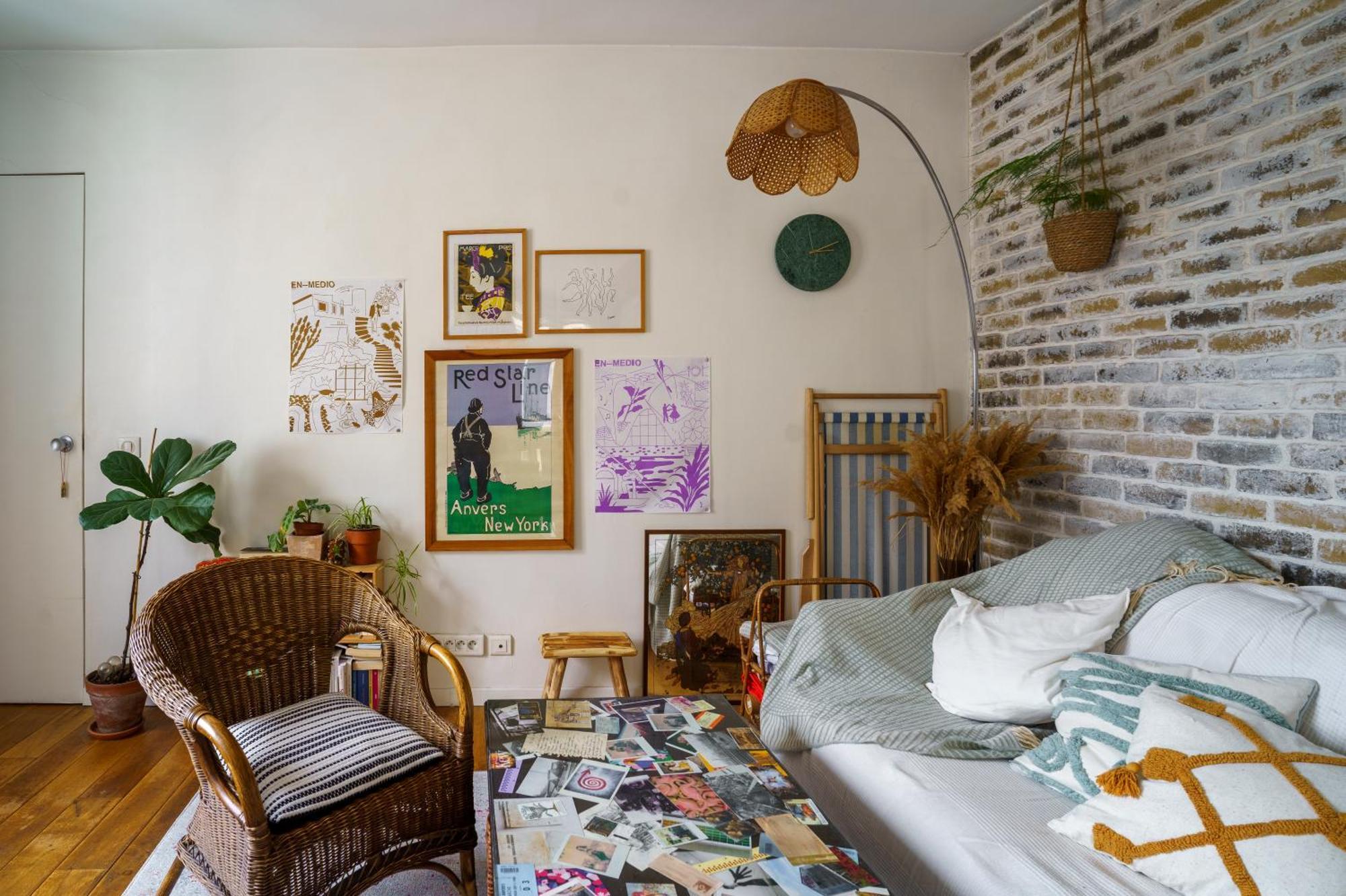 Apartment Contemporary 1bd Hopital Saint Louis Paris