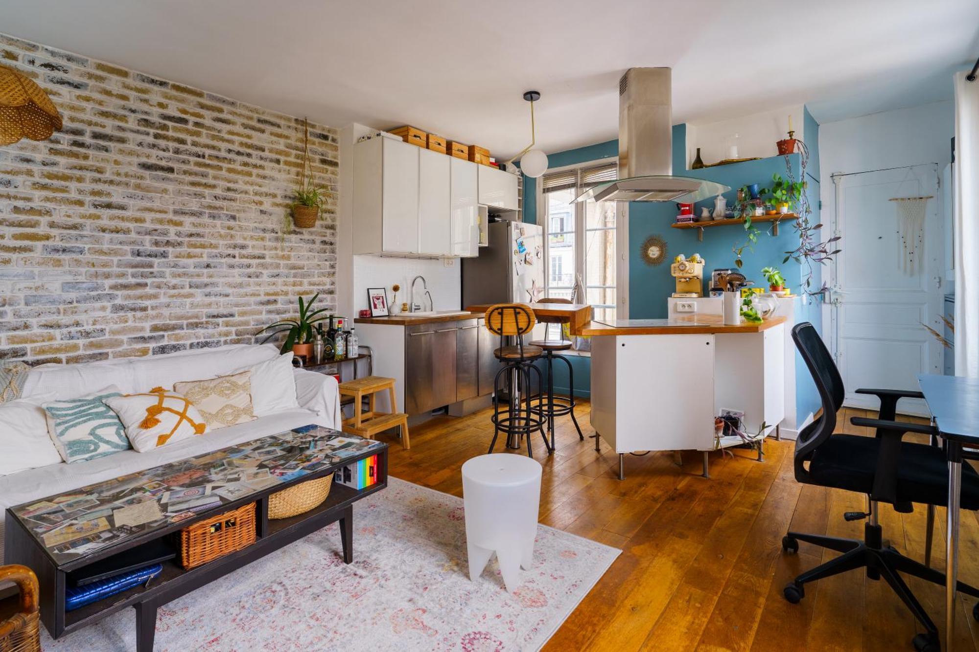 Contemporary 1bd Hopital Saint Louis * Paris