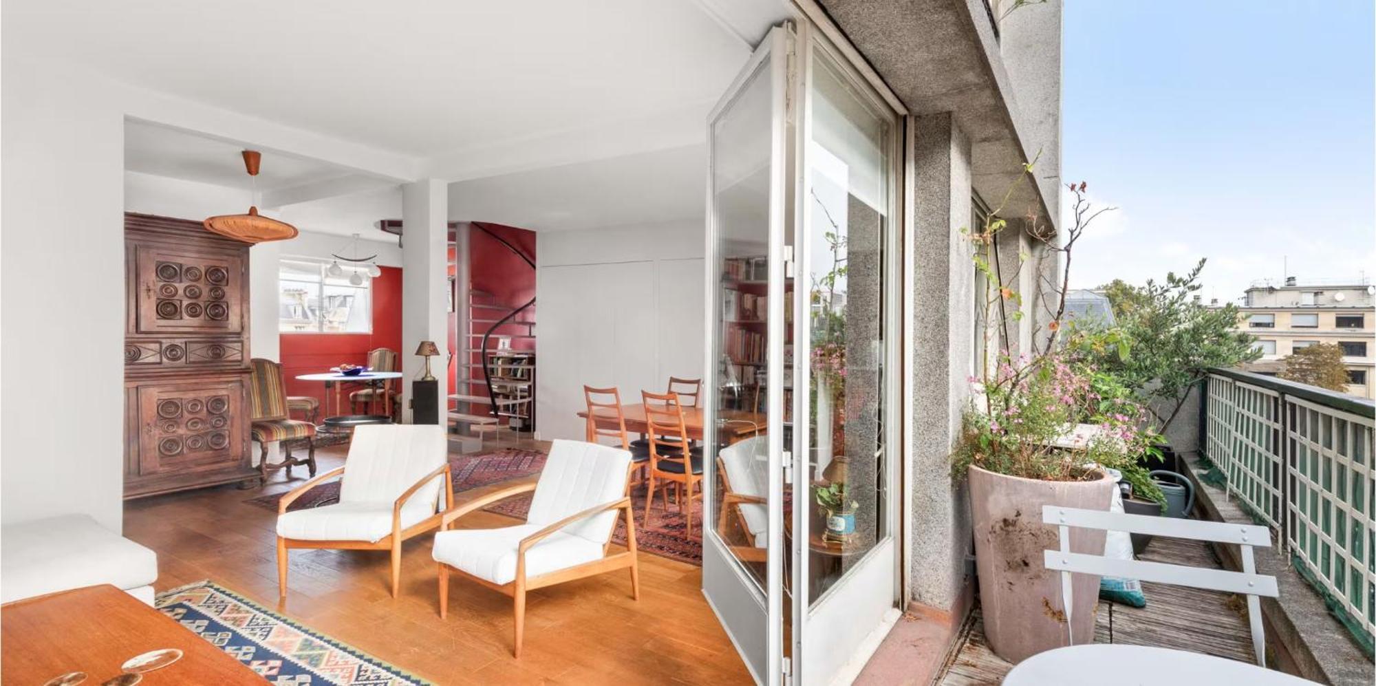 Duplex Vue Tour Eiffel Apartment Paris