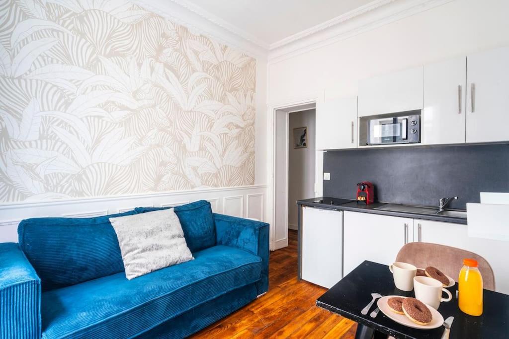 Blue 1 Bedroom #montparnasse #alesia *