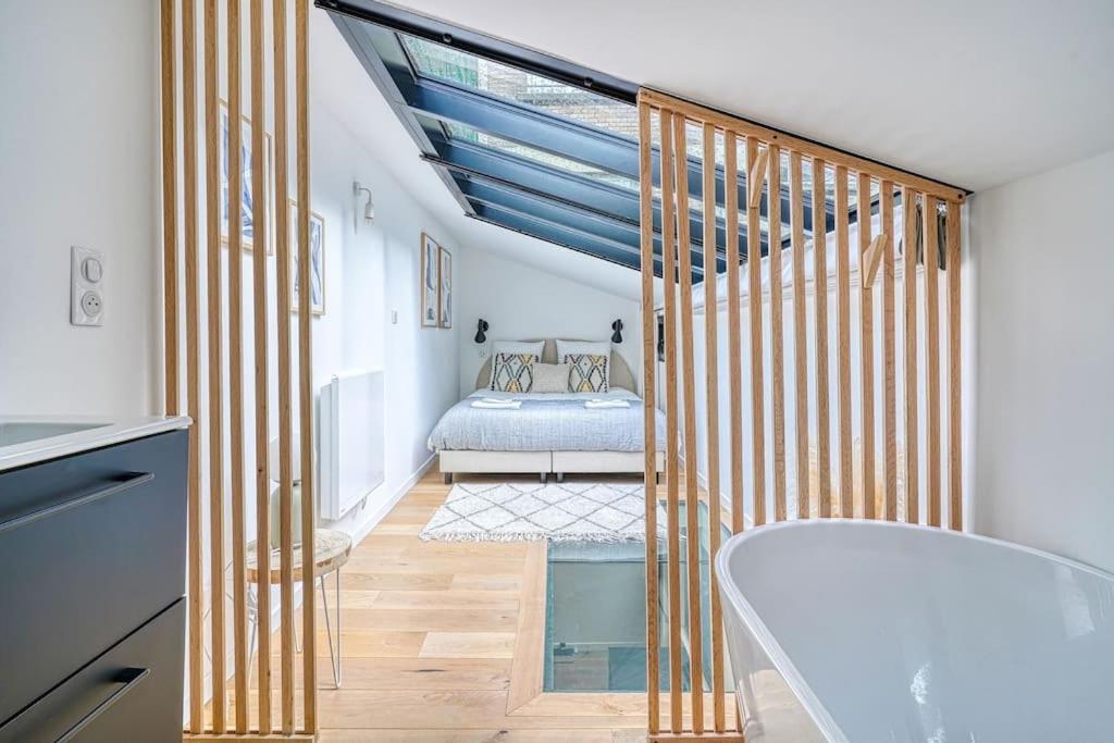 Magnifique Loft Lumineux Alesia Apartamento *