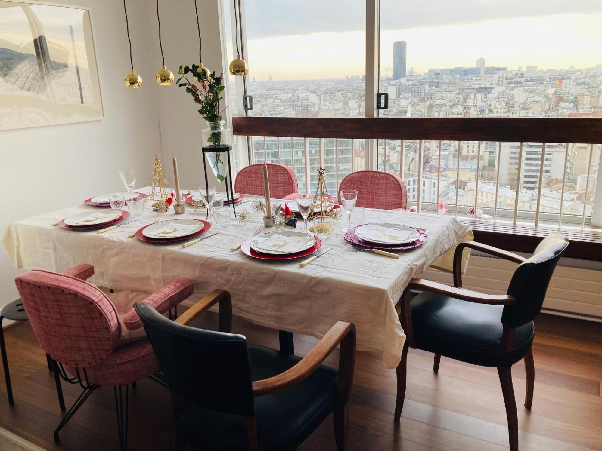 Panoramique Vue New Design Proche Tour Eiffel Appartement