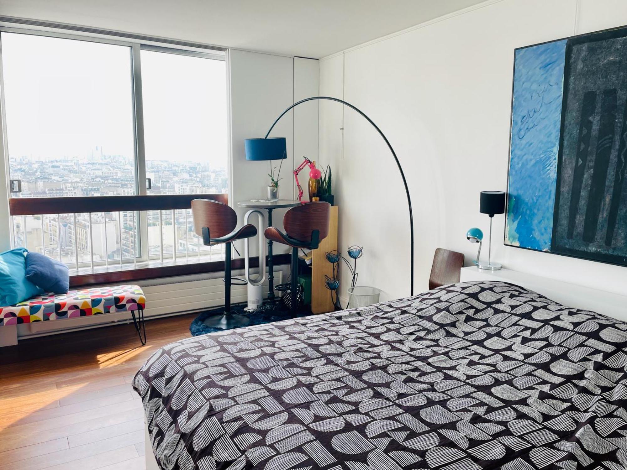Panoramique Vue New Design Proche Tour Eiffel Appartement