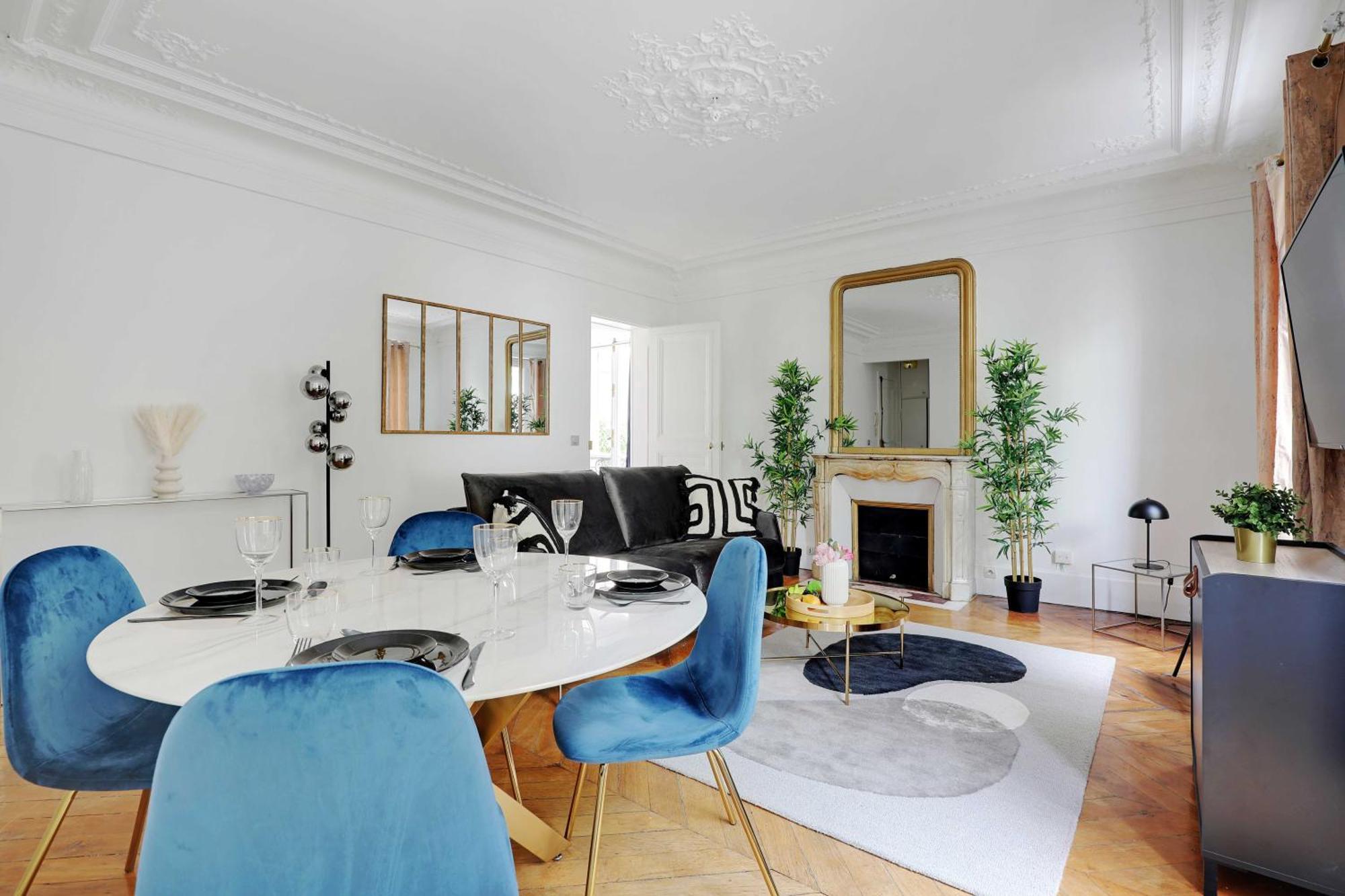 Magnificent - 1br-4p - Parc Monceau Apartamento *