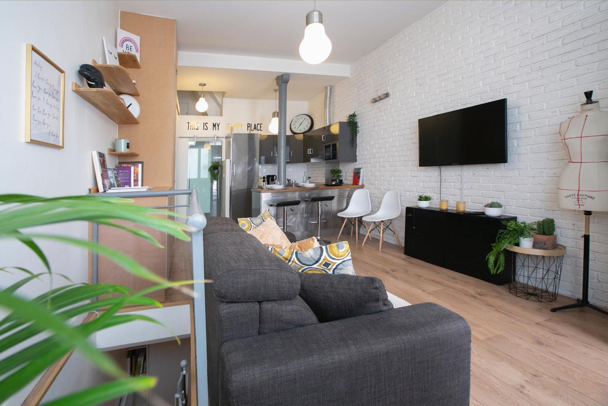 Appartement Loft In Batignolles Next To Montmartre - Lm17 Paris