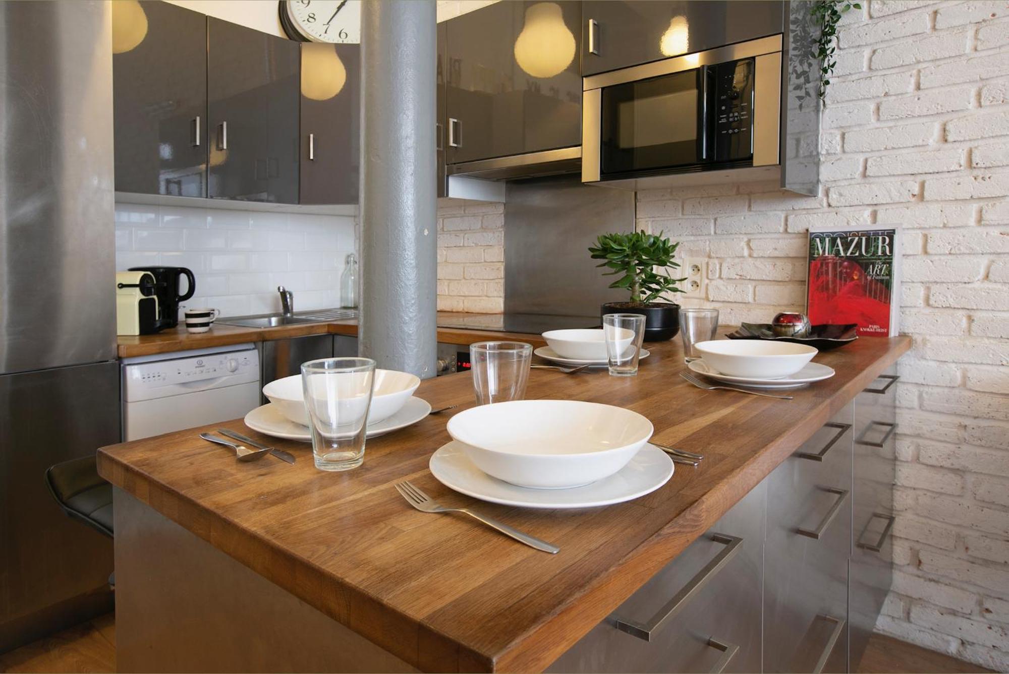 Loft In Batignolles Next To Montmartre - Lm17 Appartement