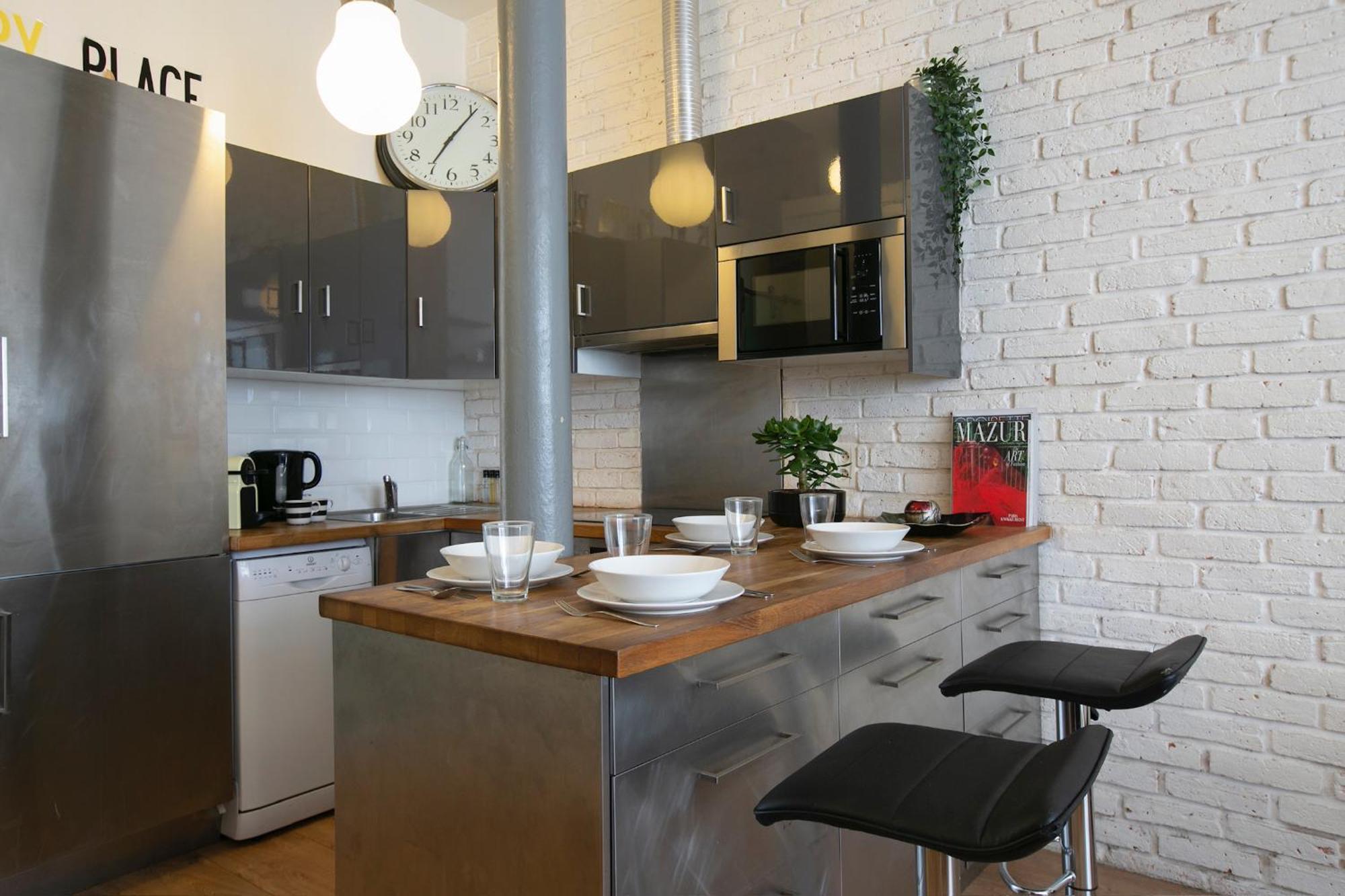 Loft In Batignolles Next To Montmartre - Lm17 Appartement Paris