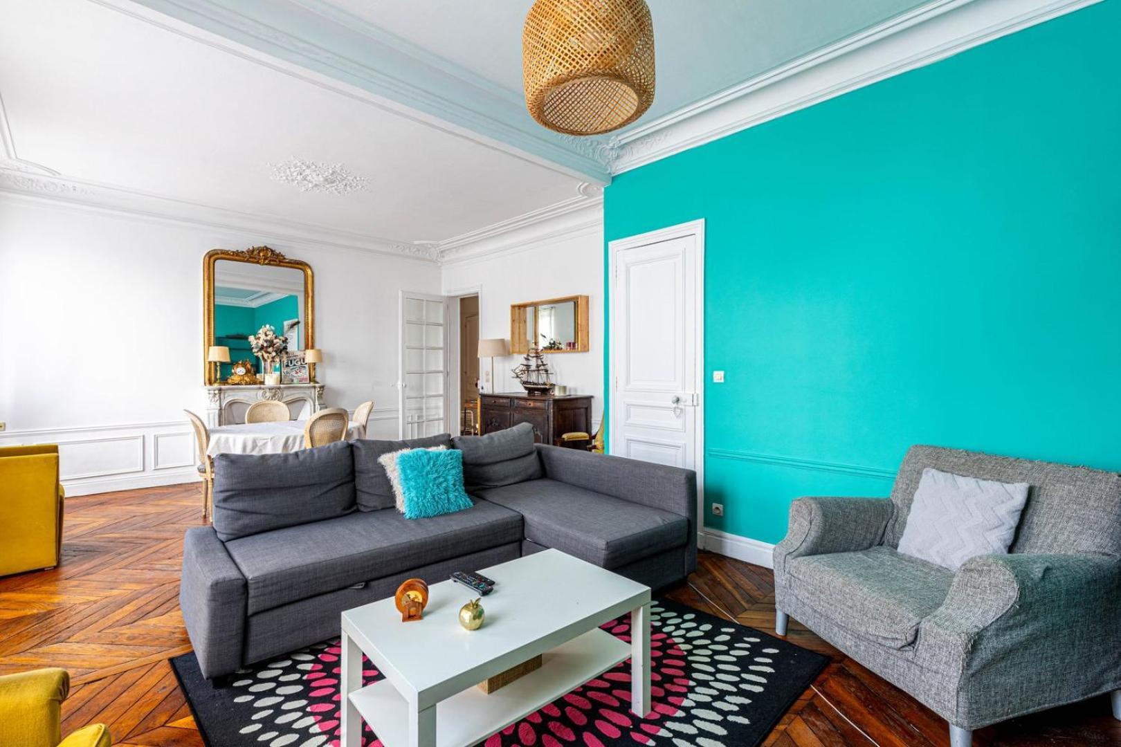 Guestready- Modern Comfort Near Parc Monceau For 6 Appartement *
