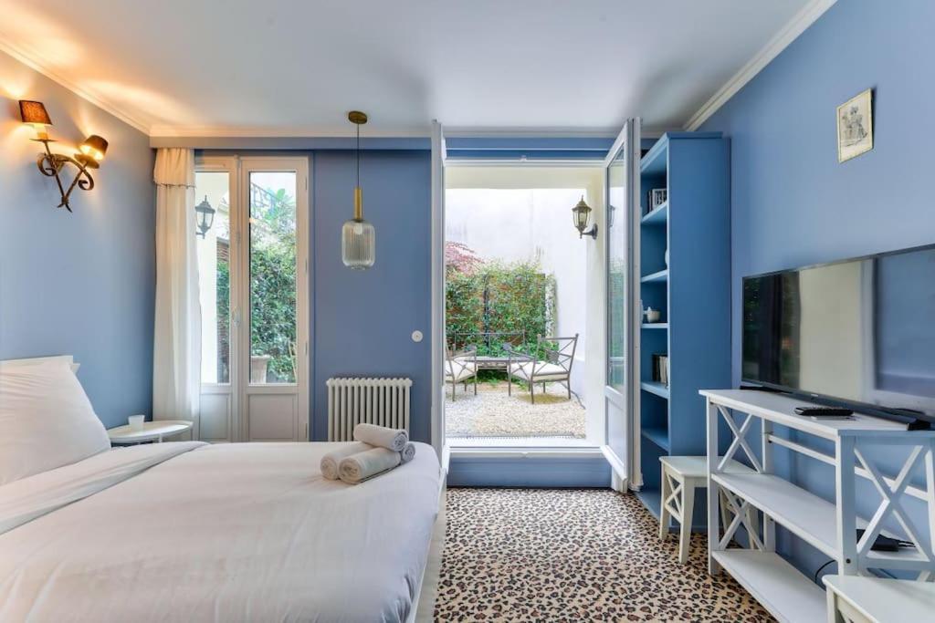 Apartment Elegant Avec Jardin Proche Du Pont Des Arts Paris