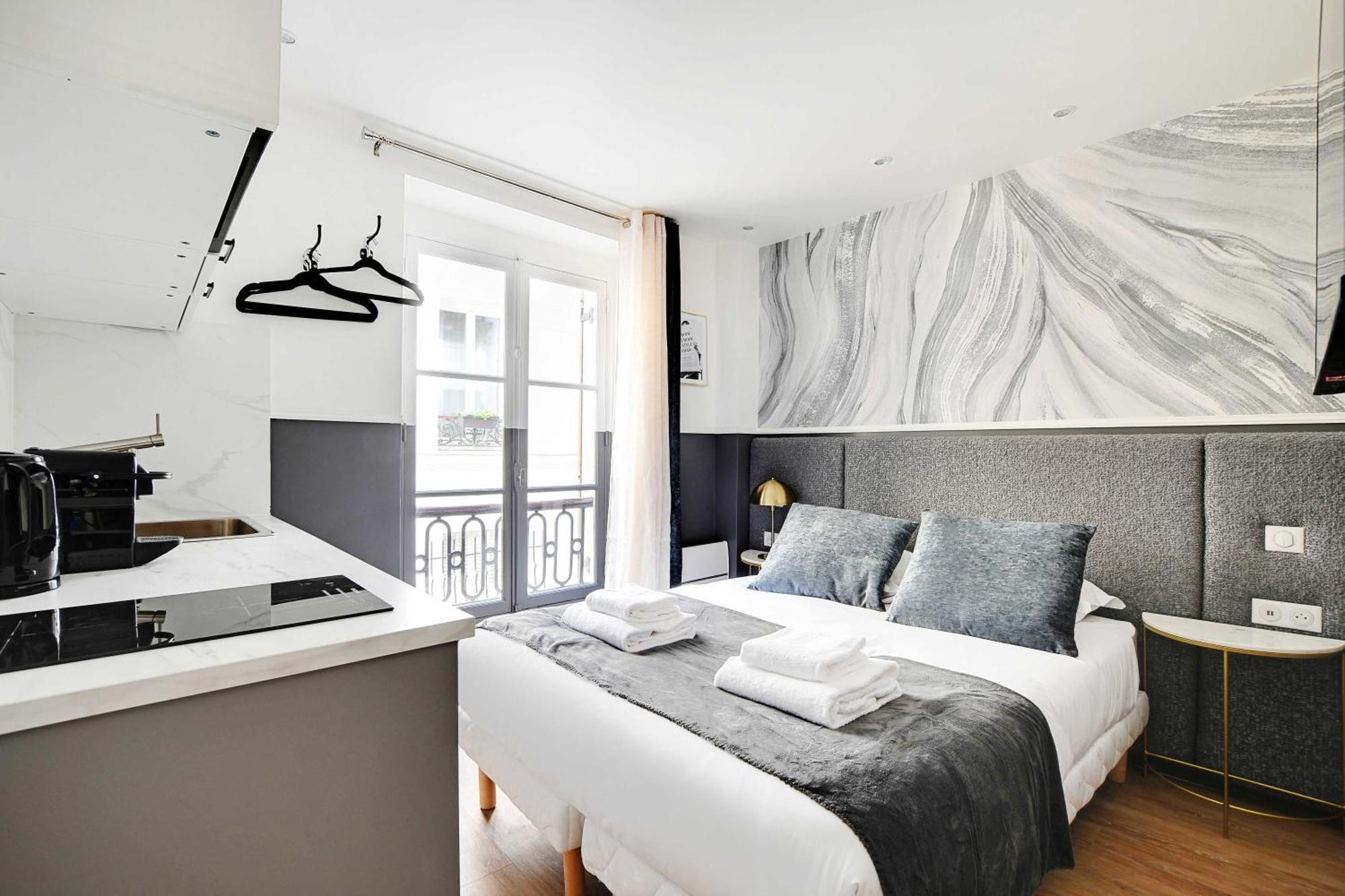 Modern For 2p With A-c - Near Montmartre Apartment Paris