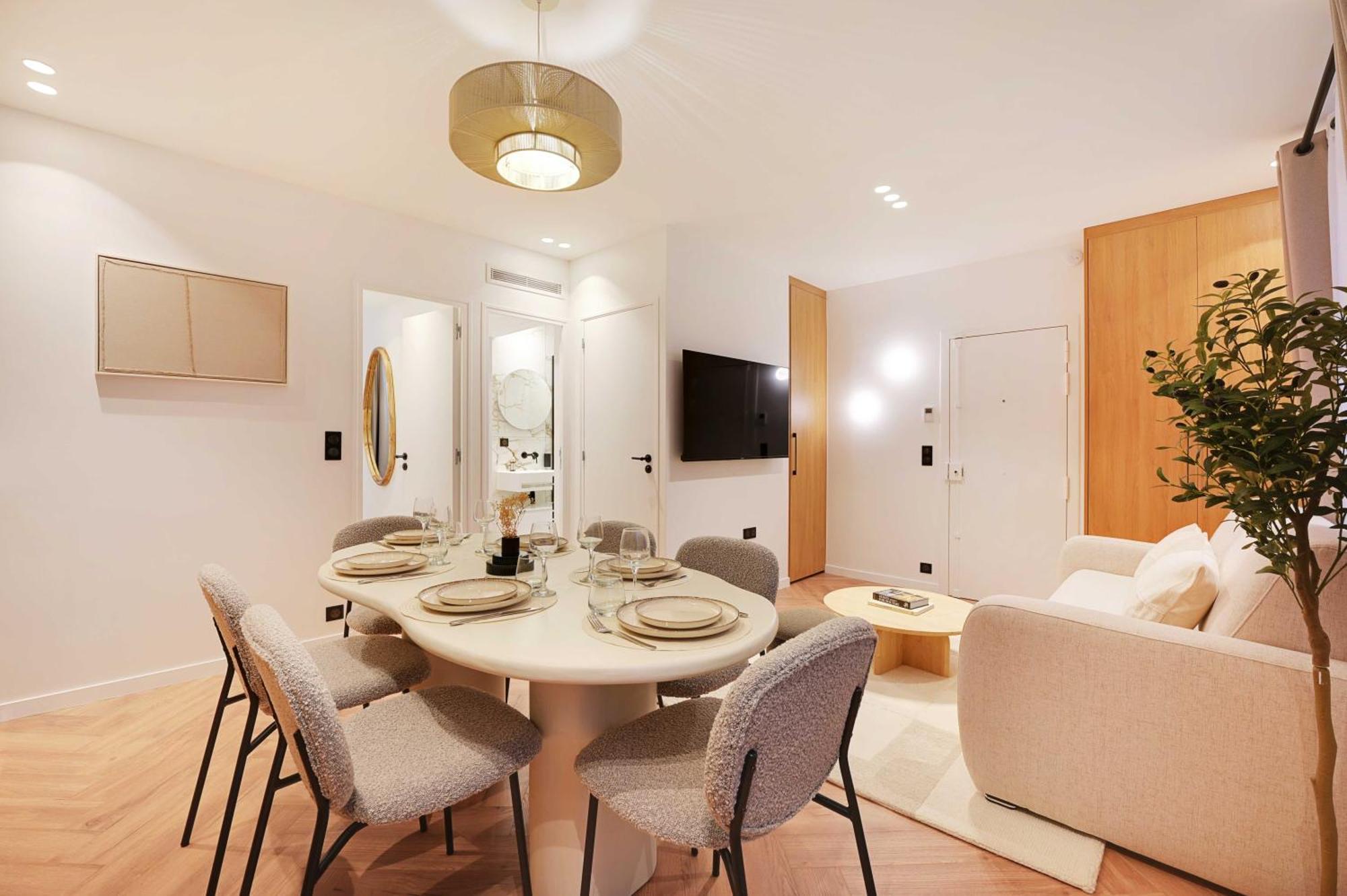 Serene - 2br 6p - Grenelle - Tour Eiffel Apartment *