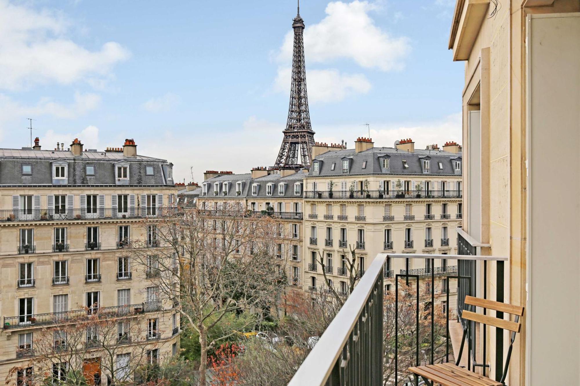 Luxueux - 2br 6p -vue Tour Eiffel Apartment Paris