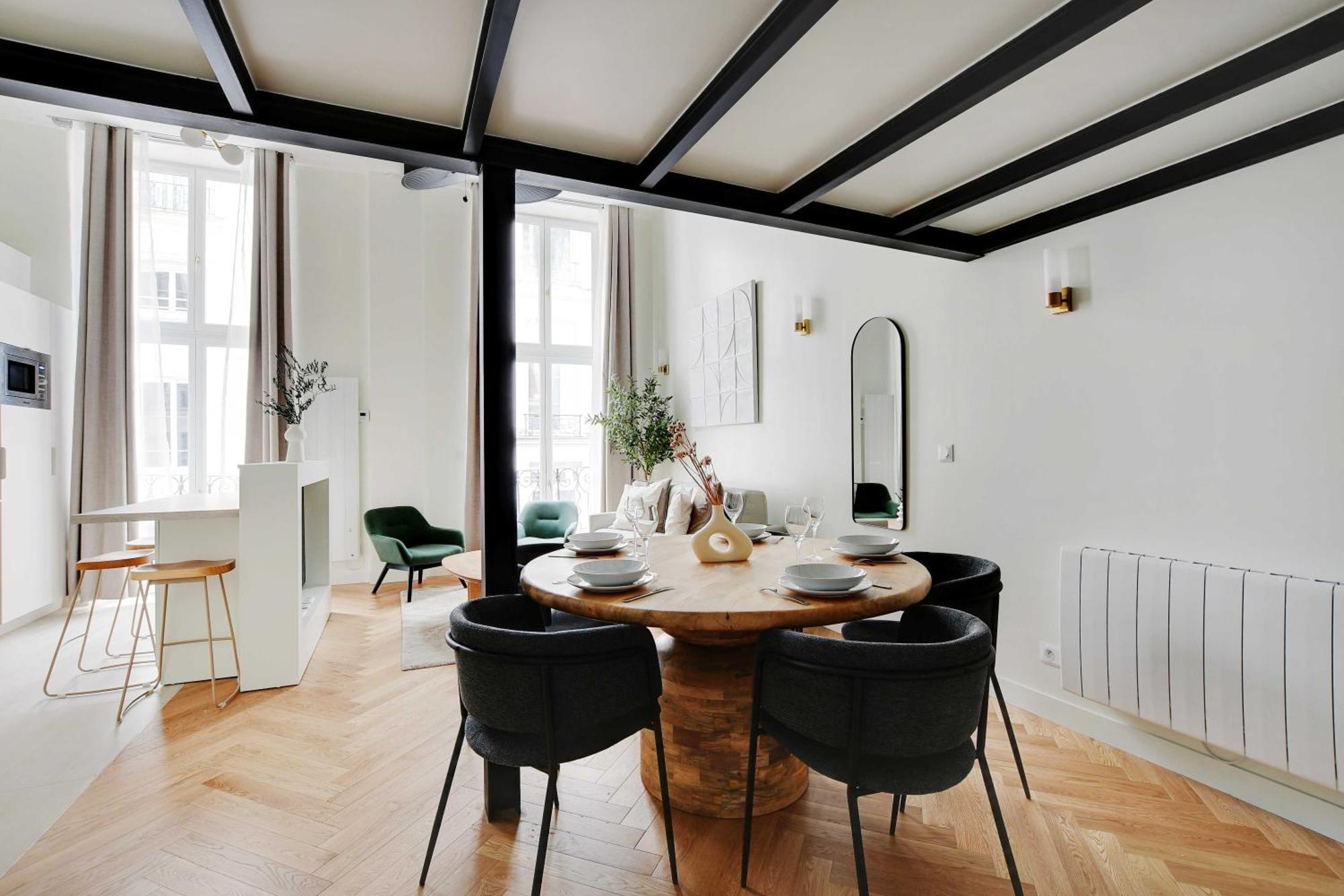Charming - 1br-5p - Sentier Appartement *