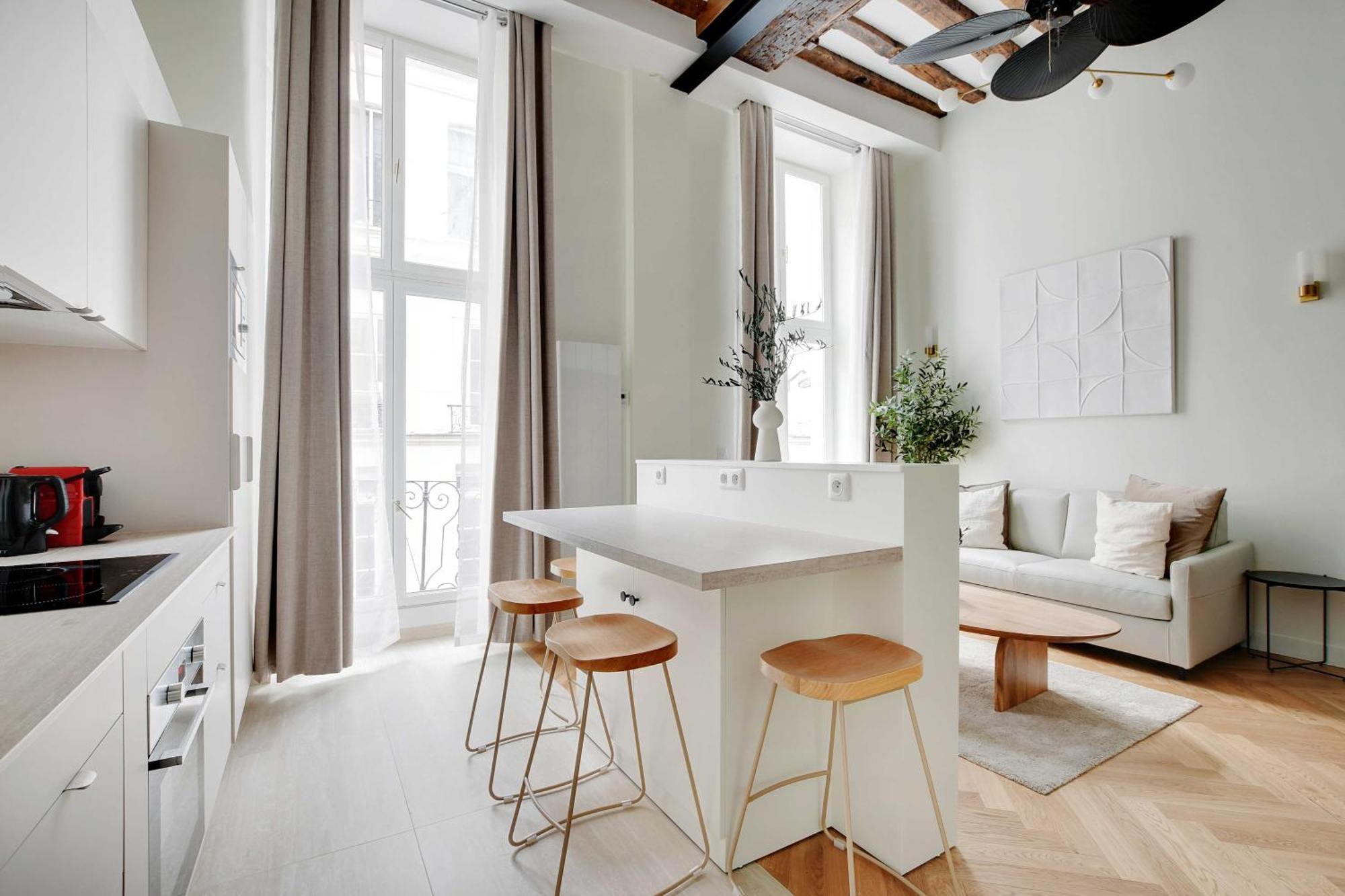 Charming - 1br-5p - Sentier Appartement Paris