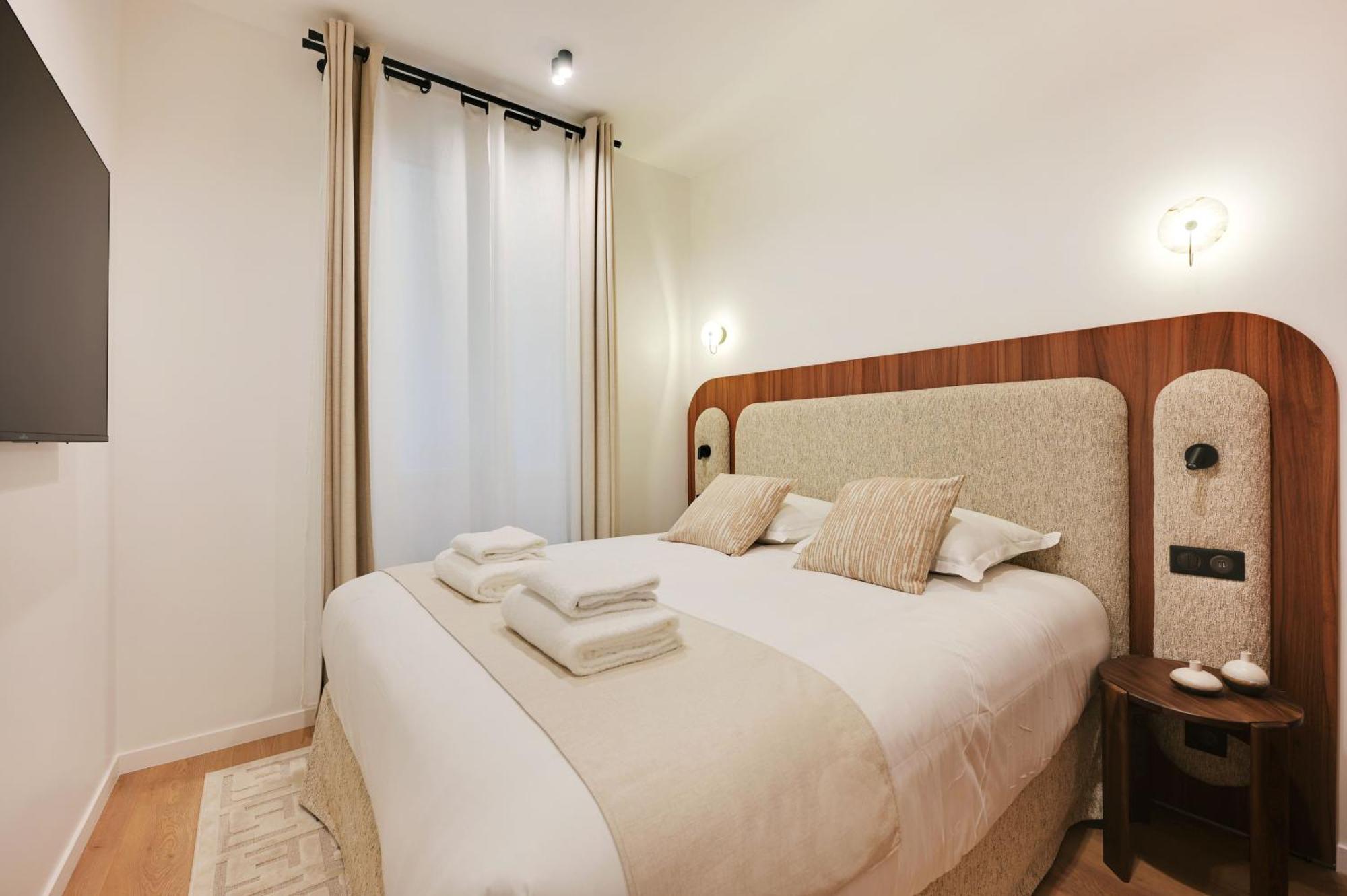 Chic - 1br-4p -ac- Marais-vosges Apartment